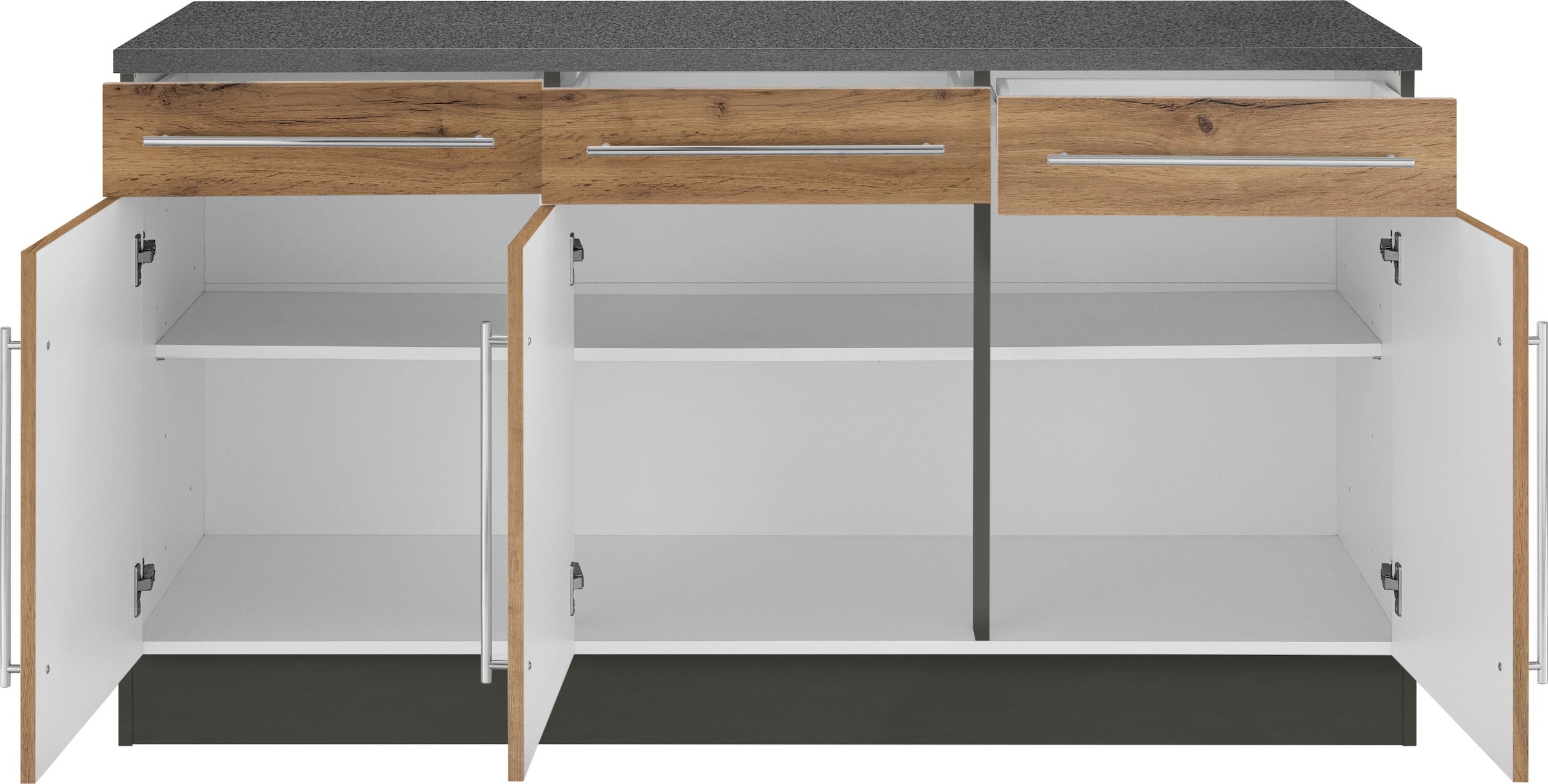 KOCHSTATION Unterschrank »KS-Samos«, Breite 150 cm