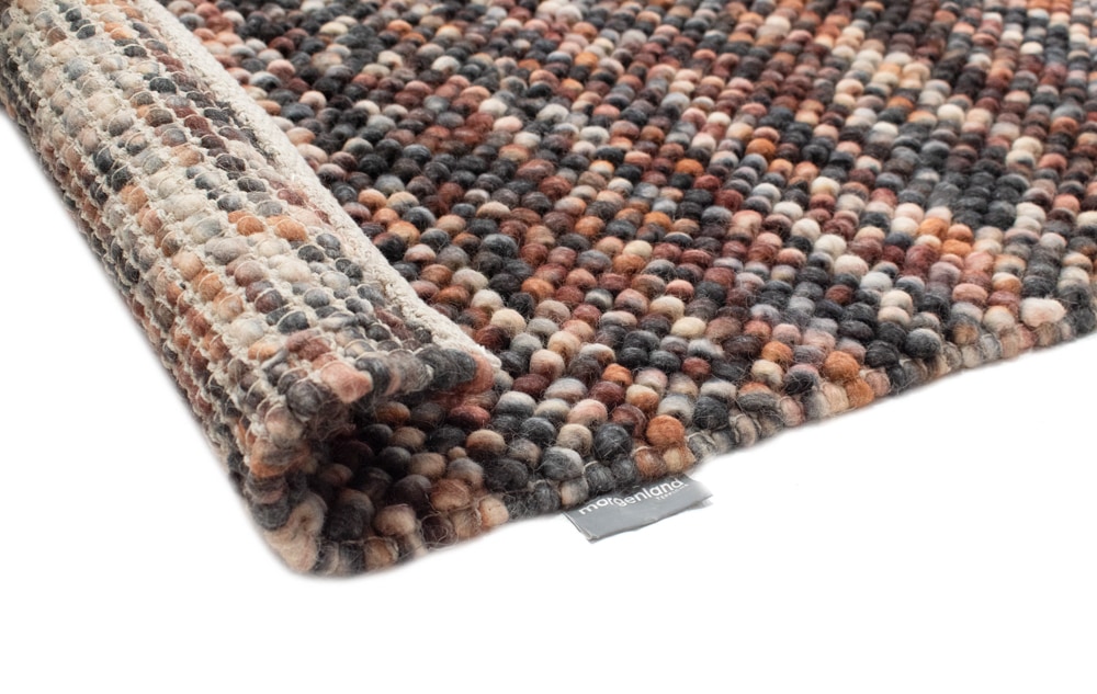 morgenland Wollteppich »Mosaik - Wollteppich«, rechteckig, 2 mm Höhe, Sehr weicher Flor