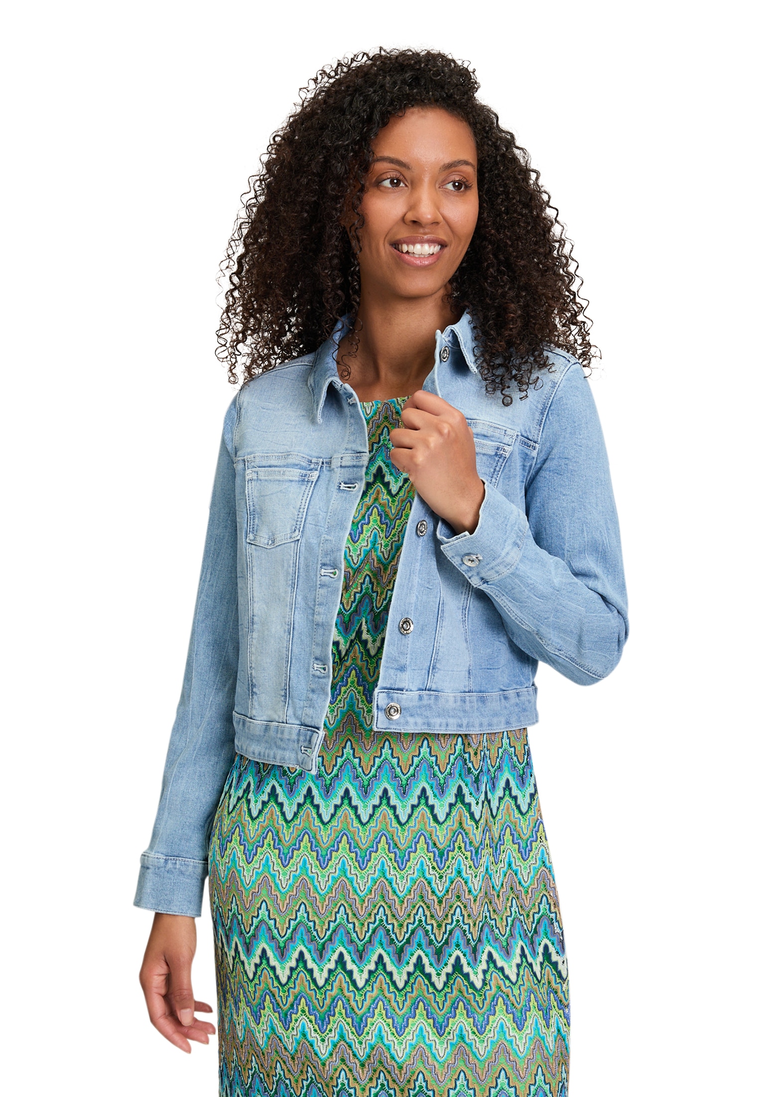 Betty Barclay Jeansblazer »Jeansjacke langarm«