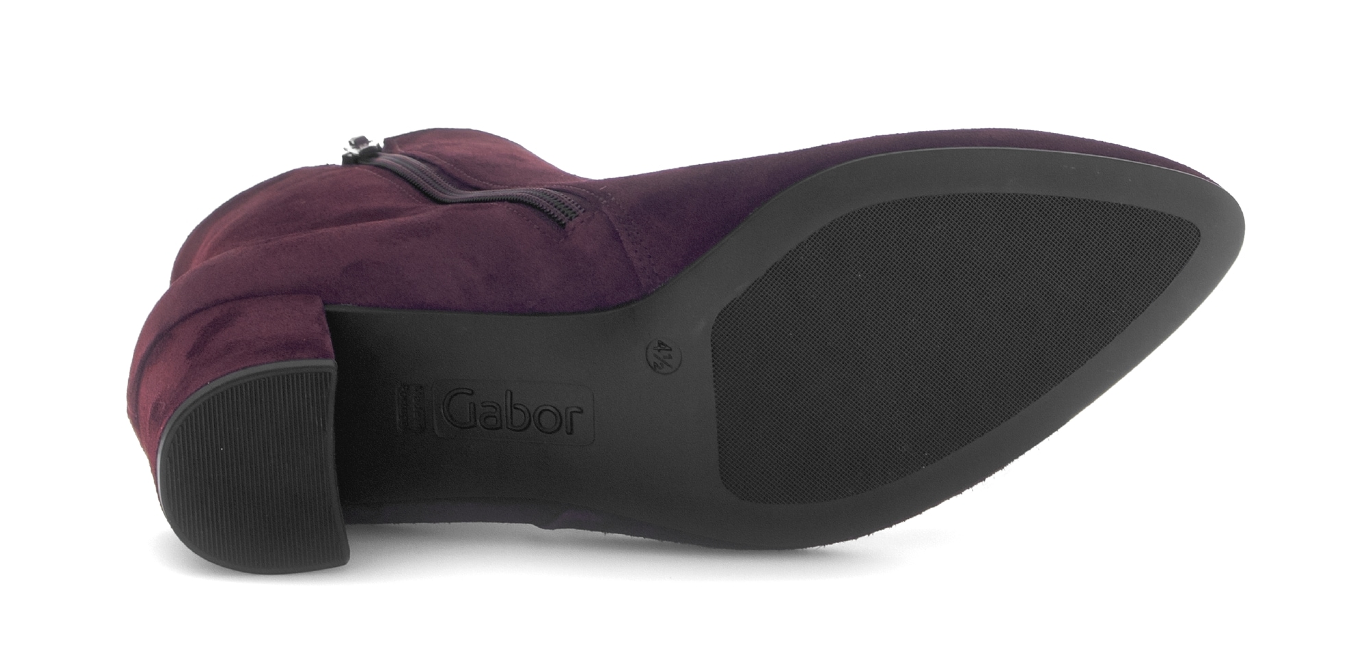 Gabor Stiefelette, Blockabsatz, Businessstiefelette in schmaler Form