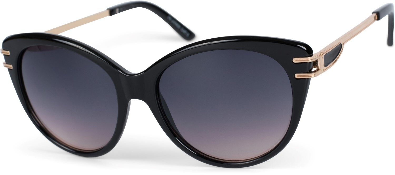 styleBREAKER Sonnenbrille »Cat-Eye Sonnenbrille Schmetterling | Oversize & Metallbügel« 1 Stk.