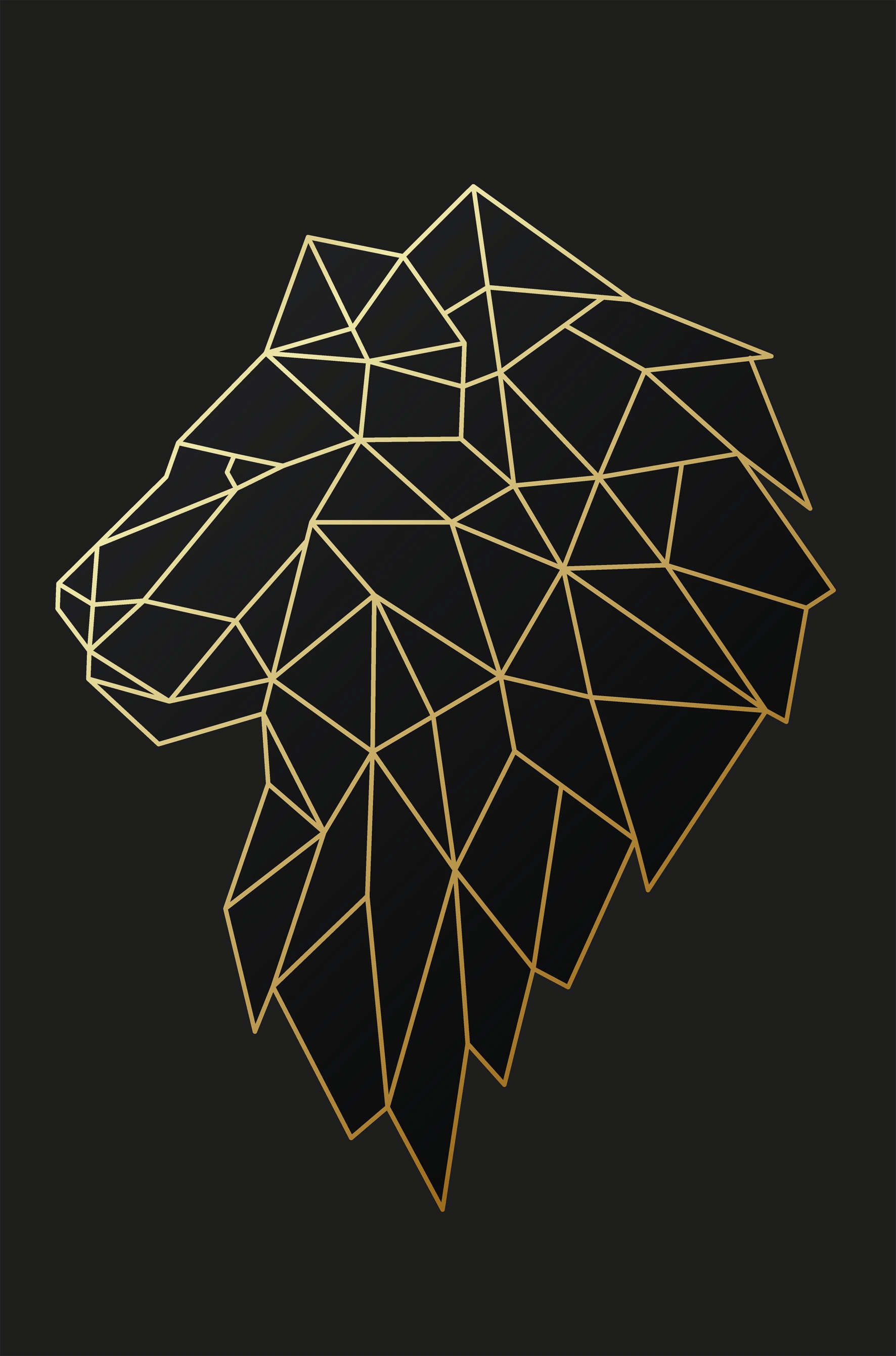 Bönninghoff Leinwandbild »Löwe« Löwe 1 Stk. tlg. BxH: 60x90 cm