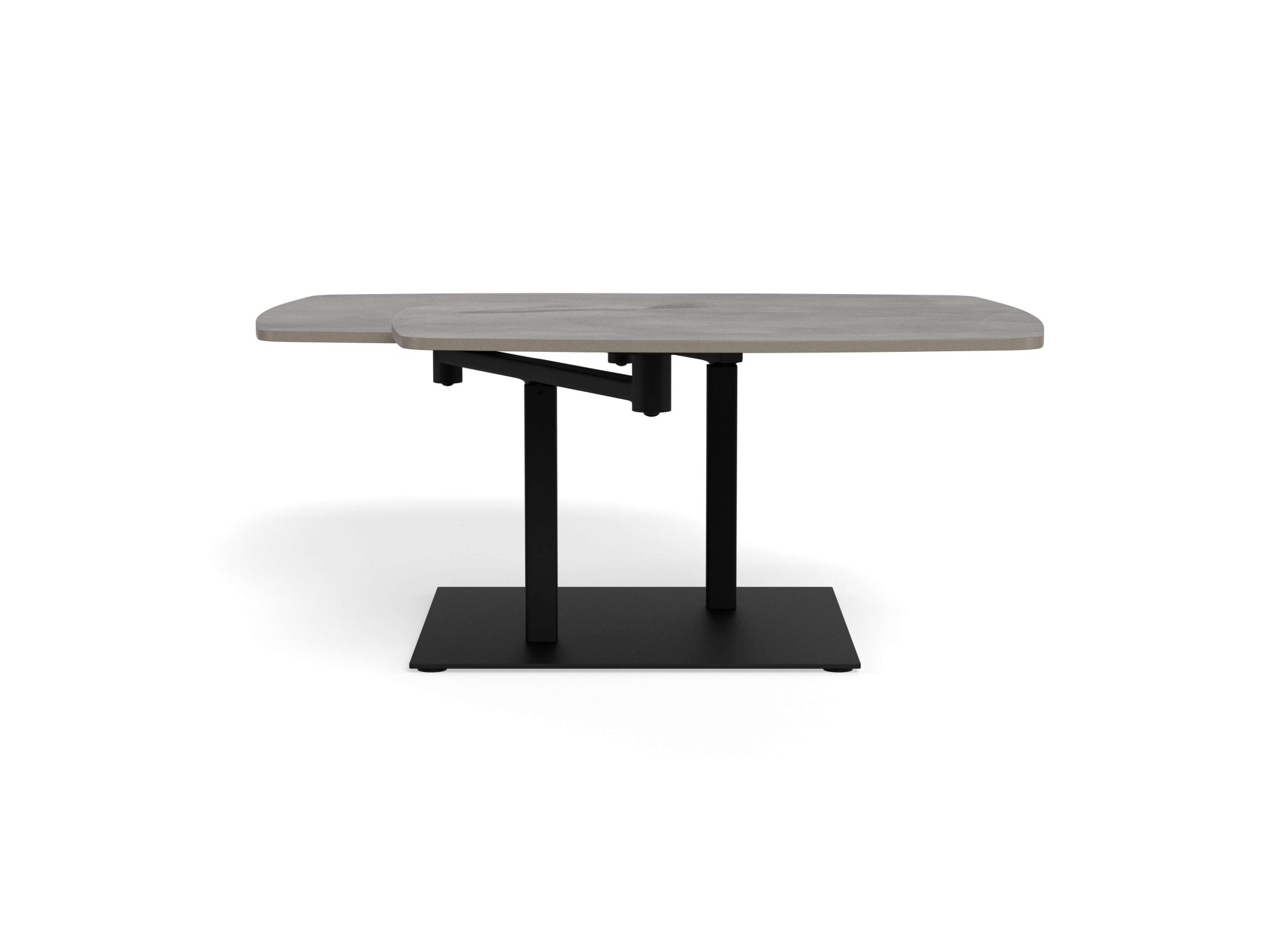 ACTONA GROUP Couchtisch »Carballo« Tisch, grau, Rotation,122x70x40cm
