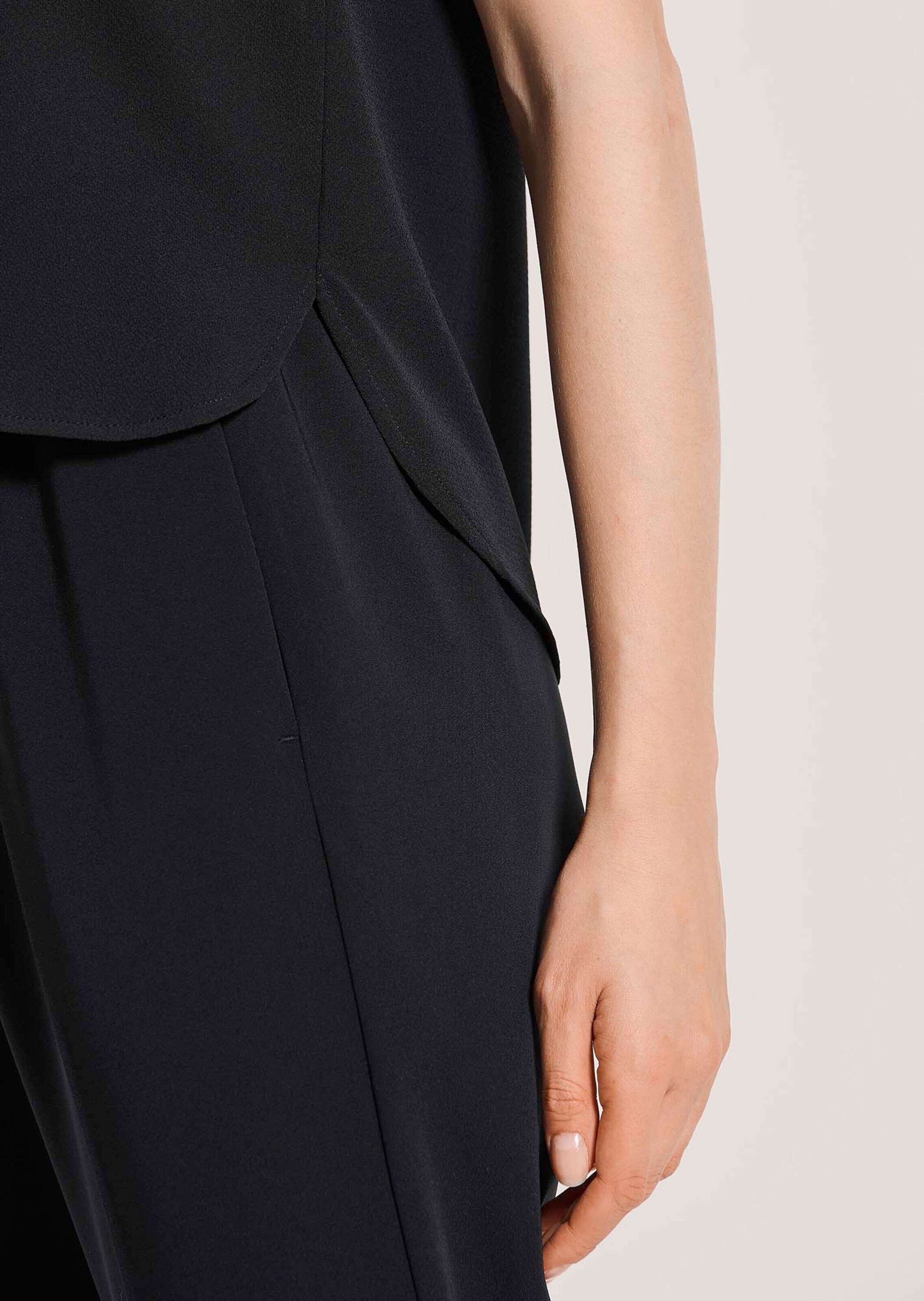 MADELEINE Shirtbluse »Blusenshirt Sommerbluse mit Reißverschluss« Reißverschluss am Rücken