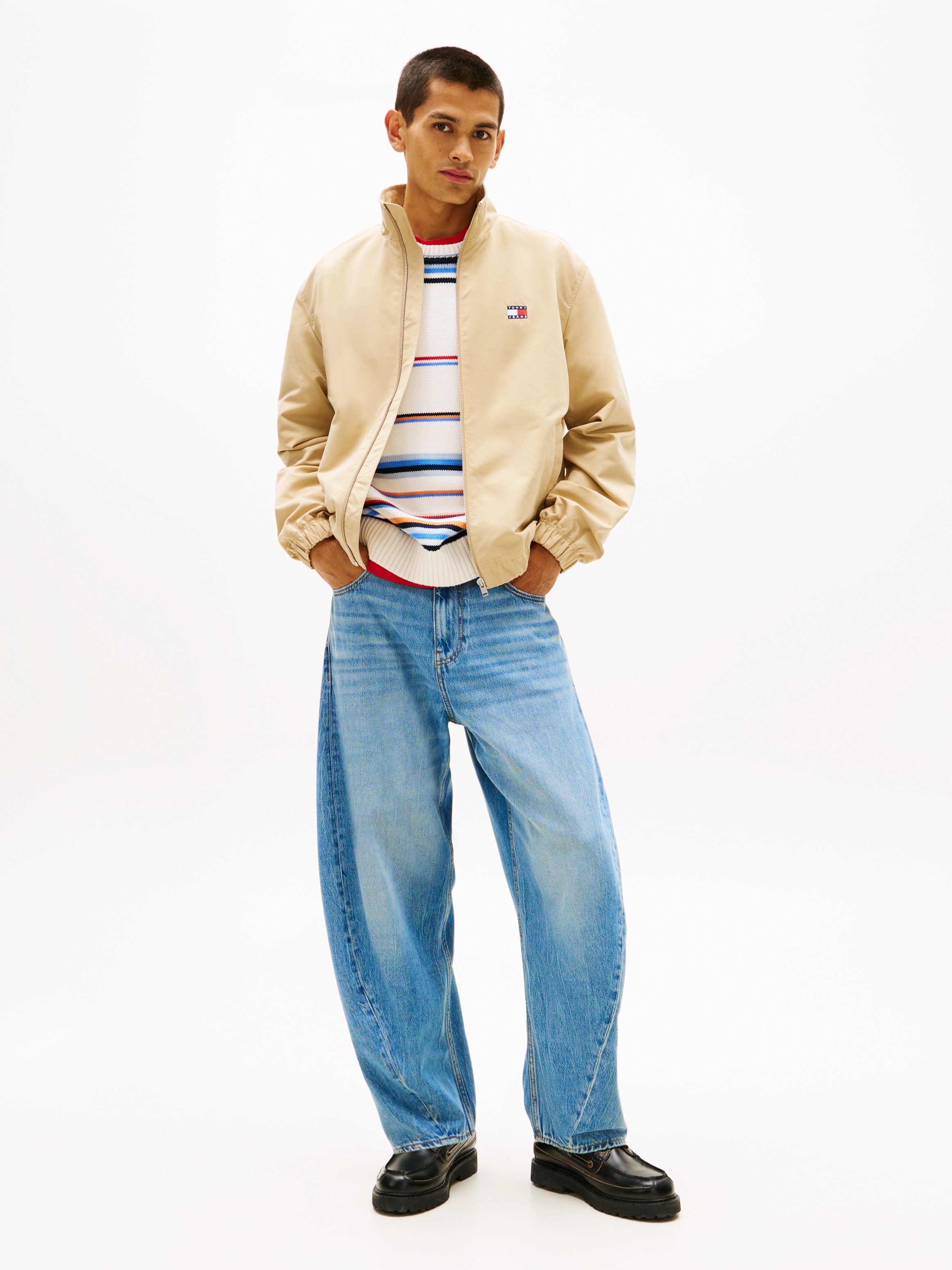 Tommy Jeans Blouson »TJM ESSENTIAL« ohne Kapuze