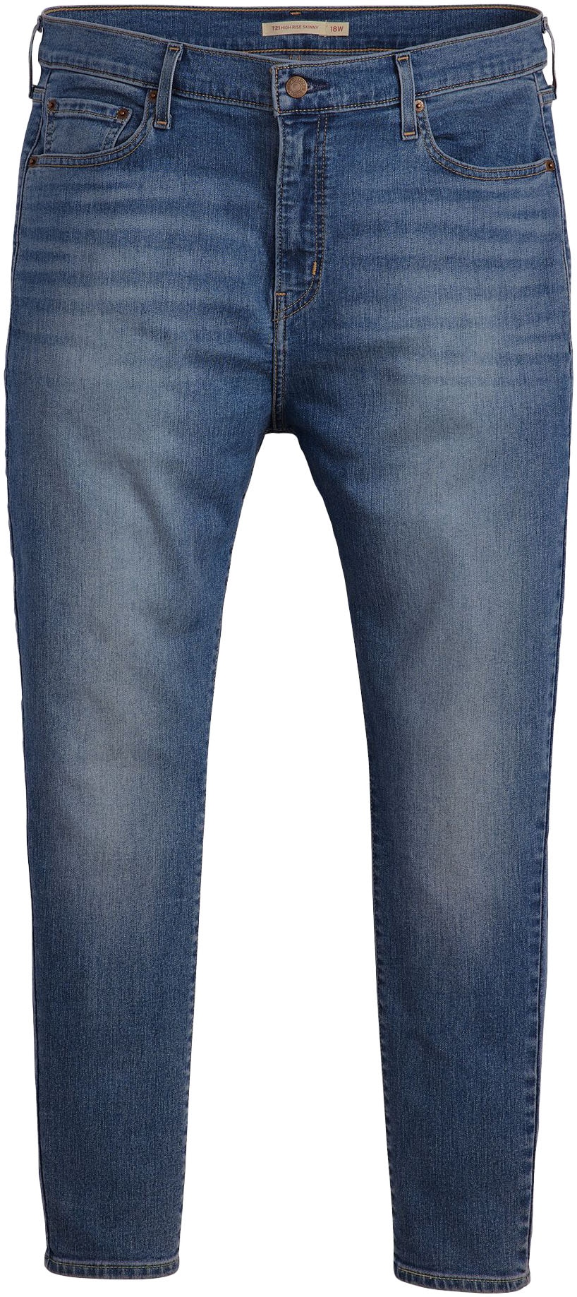 Levi's® Plus Skinny-fit-Jeans »721 PL HI RISE SKINNY«, sehr figurbetonter Schnitt