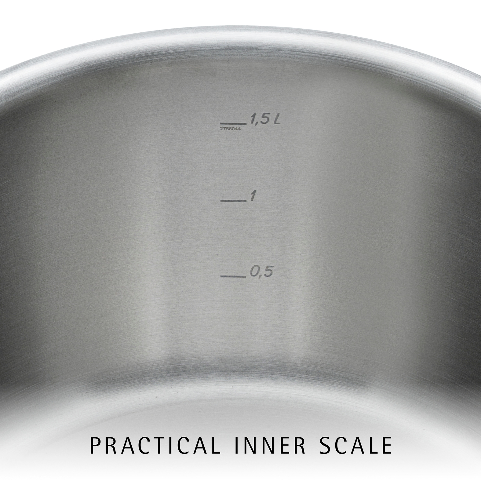 WMF Topf-Set »Function 4 Induktion, Glasdeckel mit 4 Abgießfunktionen« Set, 8 Stk. tlg. Cromargan® Edelstahl Rostfrei 18/10