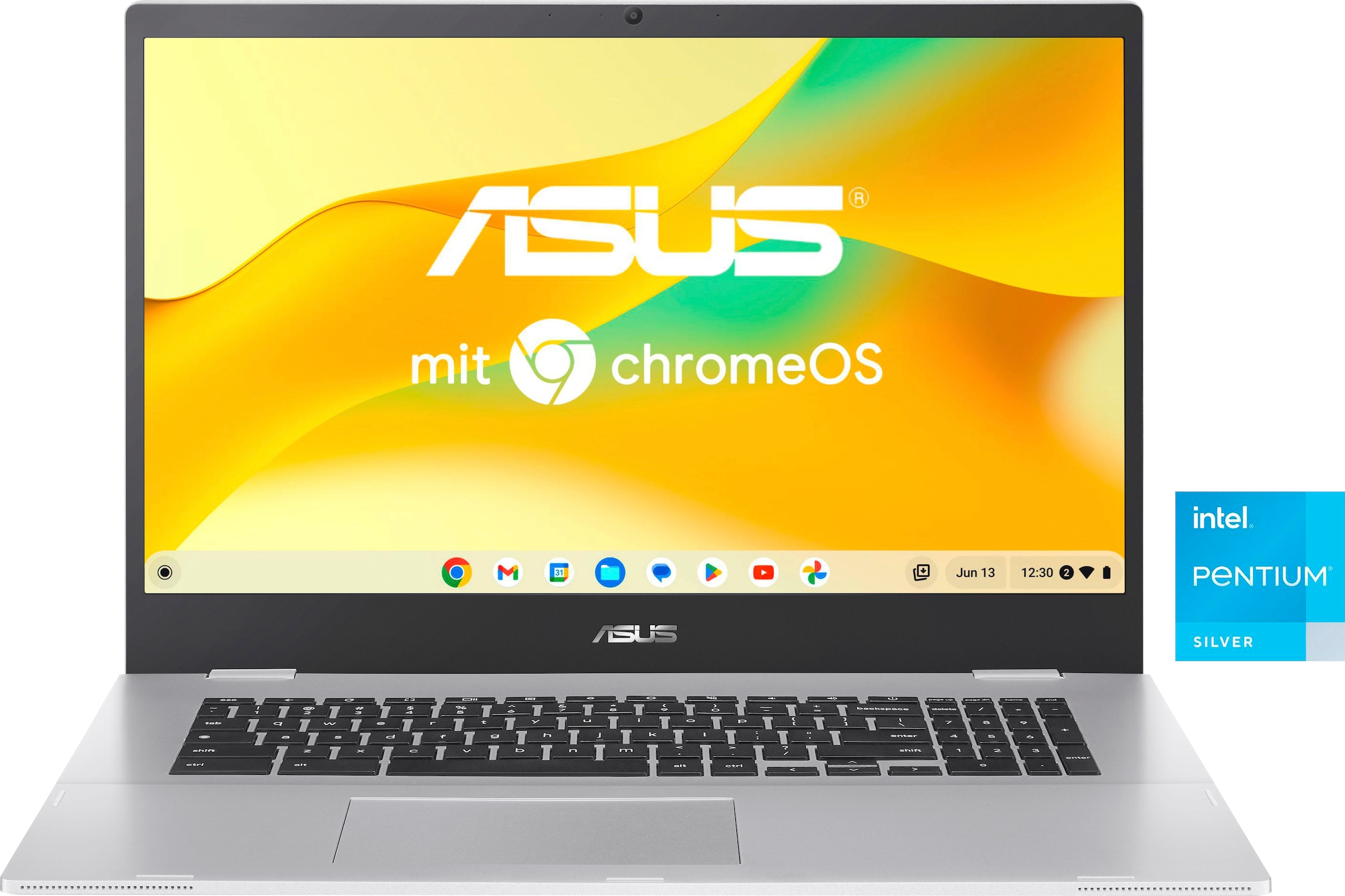 Asus Chromebook jetzt 17,3 Graphics Zoll, »CX1 bei Silber, Intel, 43,9 UHD OTTO CX1700CKA-BX0115«, / Pentium cm