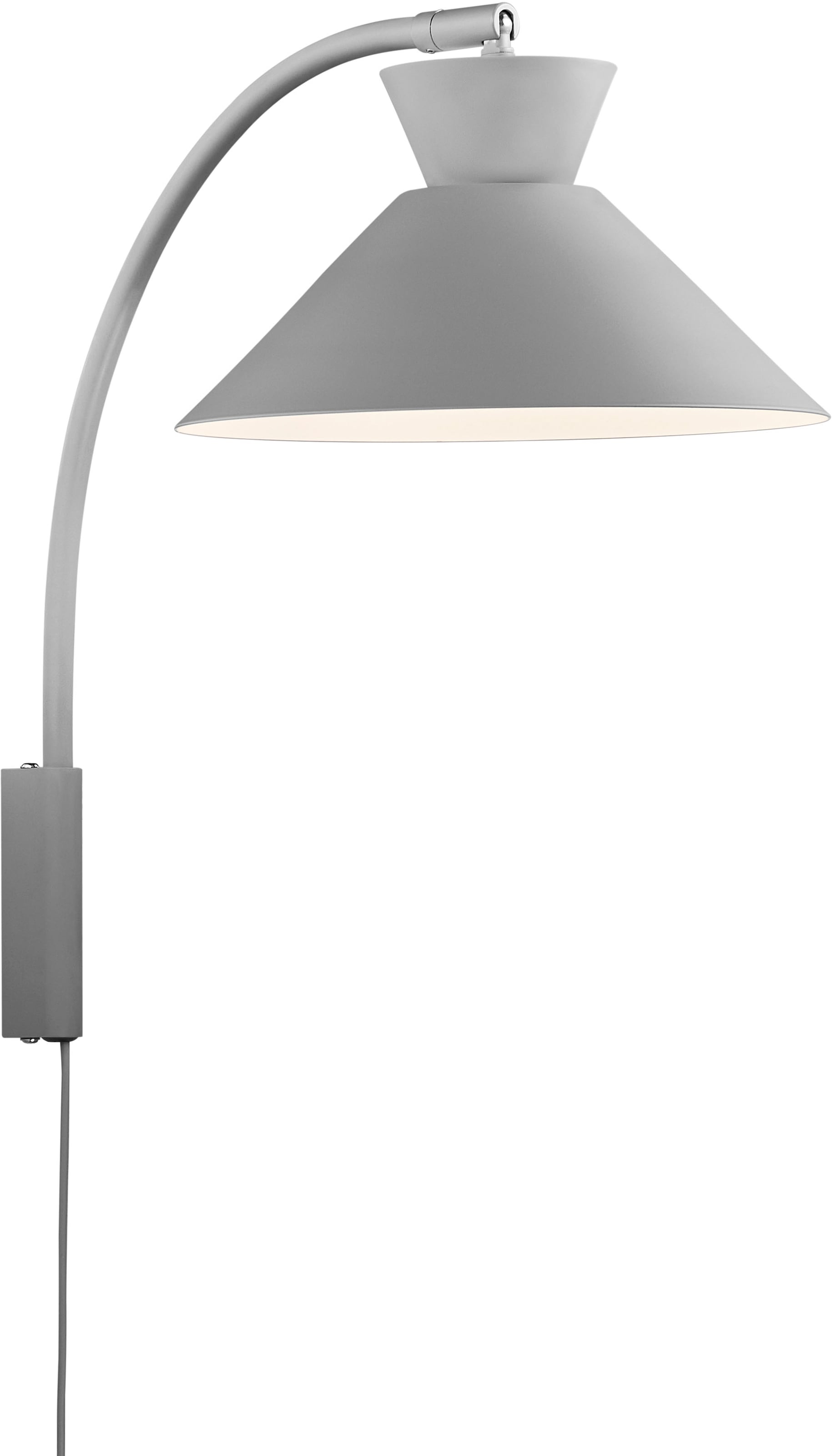 Nordlux Wandleuchte »Dial«, (1 St.), verstellbarer Lampenkopf für  gerichtetes Licht, Schmale Halterung für die Wandmontage, geeignet für E27  online bei OTTO