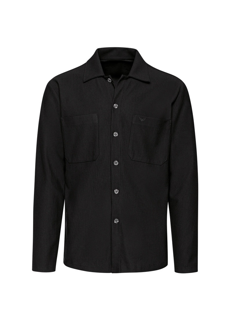 Trigema Blusenshirt »TRIGEMA Hemdjacke/Overshirt«, (1 tlg.)