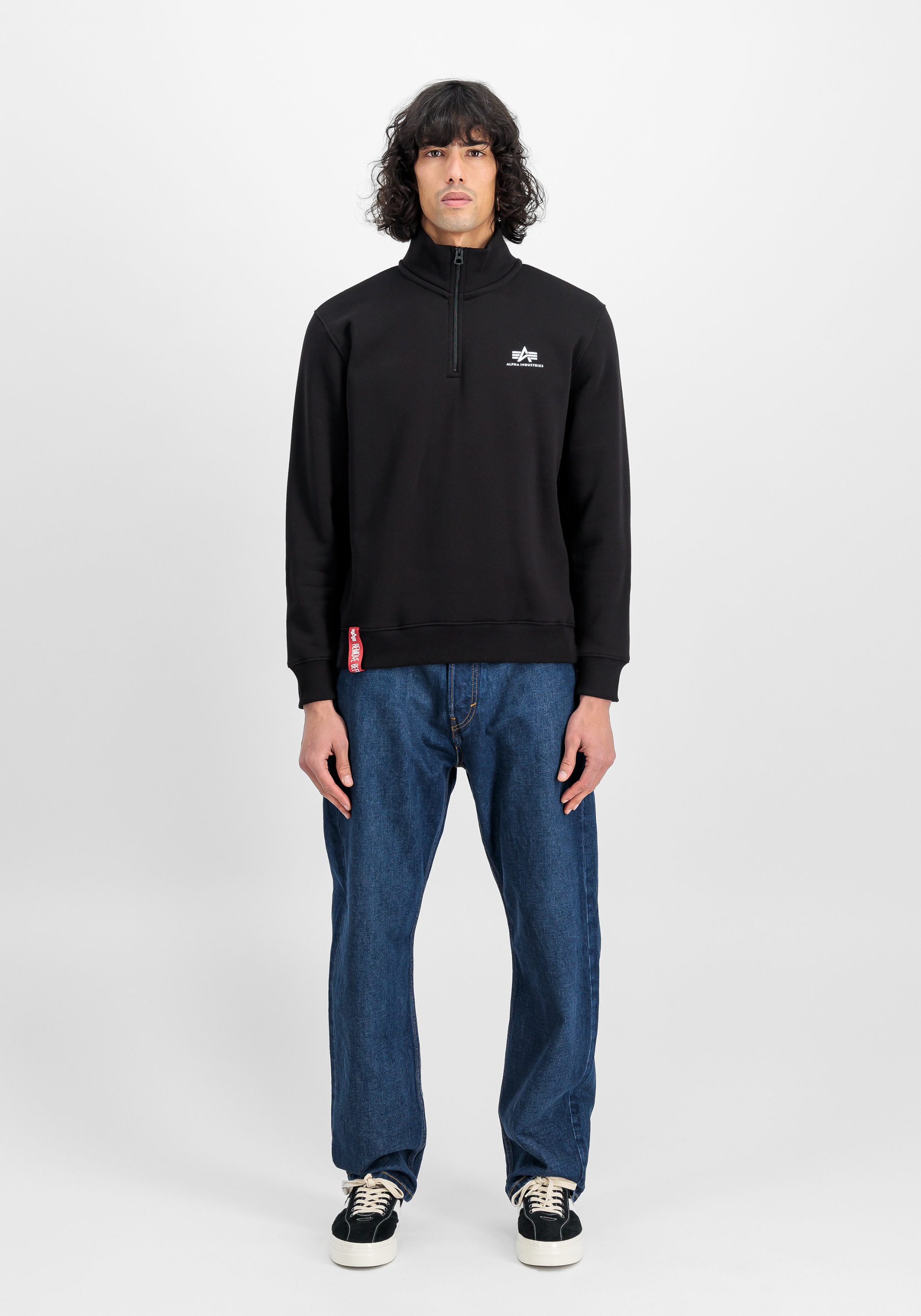 Alpha Industries Sweater »Alpha Industries Men - Sweatshirts Half Zip Sweatshirt SL«