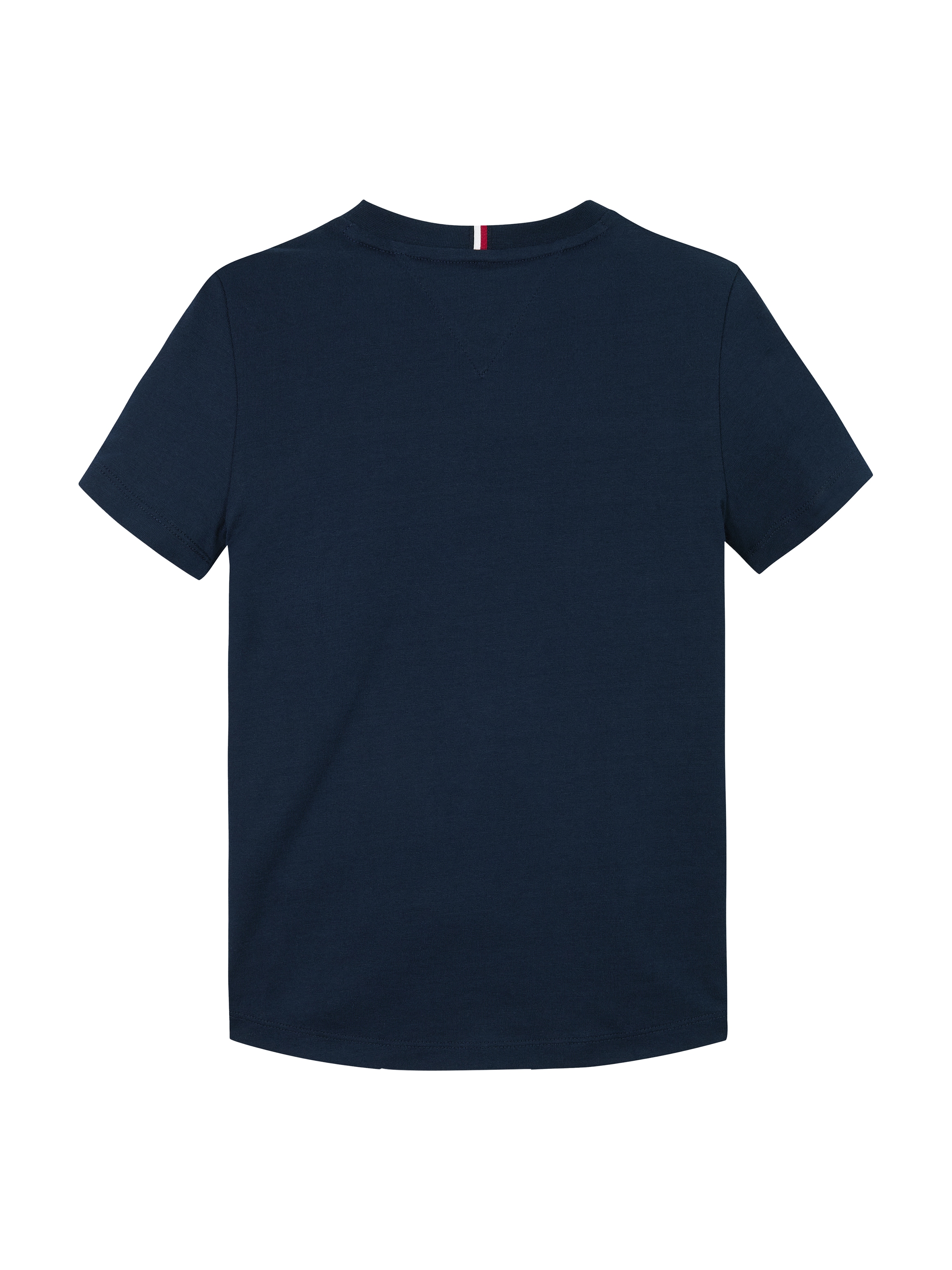 Tommy Hilfiger T-Shirt »TH RIB REG TEE SS«, in Rippenoptik, mit Logoschriftzug