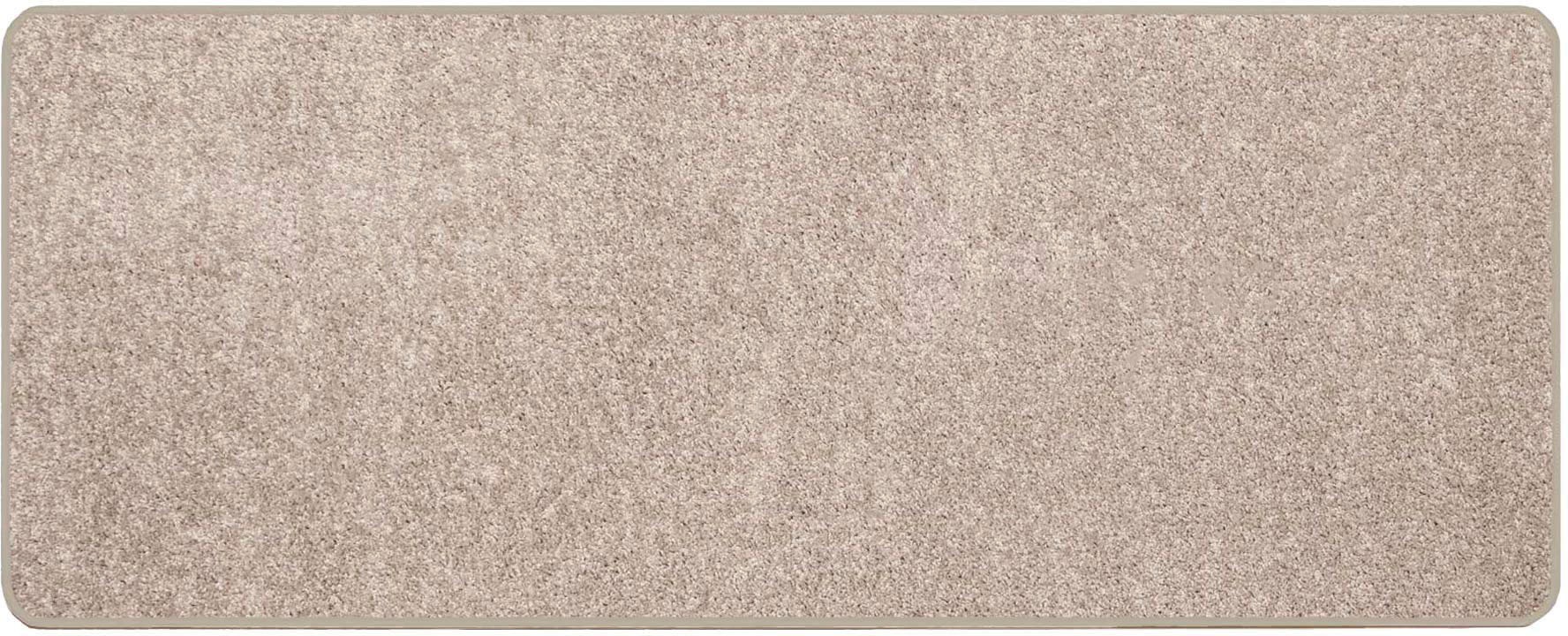 Primaflor-Ideen in Textil Läufer »Teppich MUMBAI«, rechteckig, 13 mm Höhe, Teppich-Läufer, weicher Kurzflor, Uni-Farben