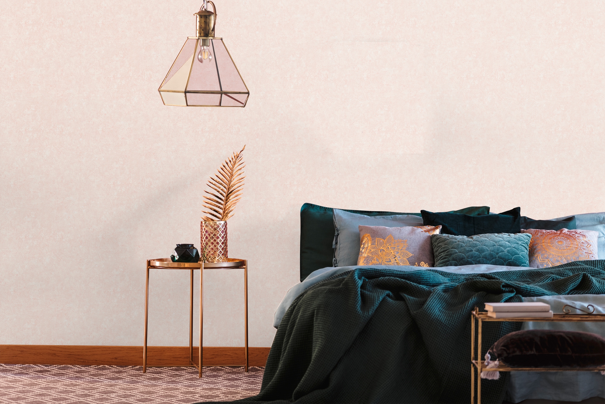 living walls Vliestapete »Metropolitan Stories. Travel Styles. Tapete Putzoptik« gemustert | matt | neutral leicht strukturiert Struktur-Tapete Putzoptik Tapeten Wohnzimmer Schlafzimmer Küche Design