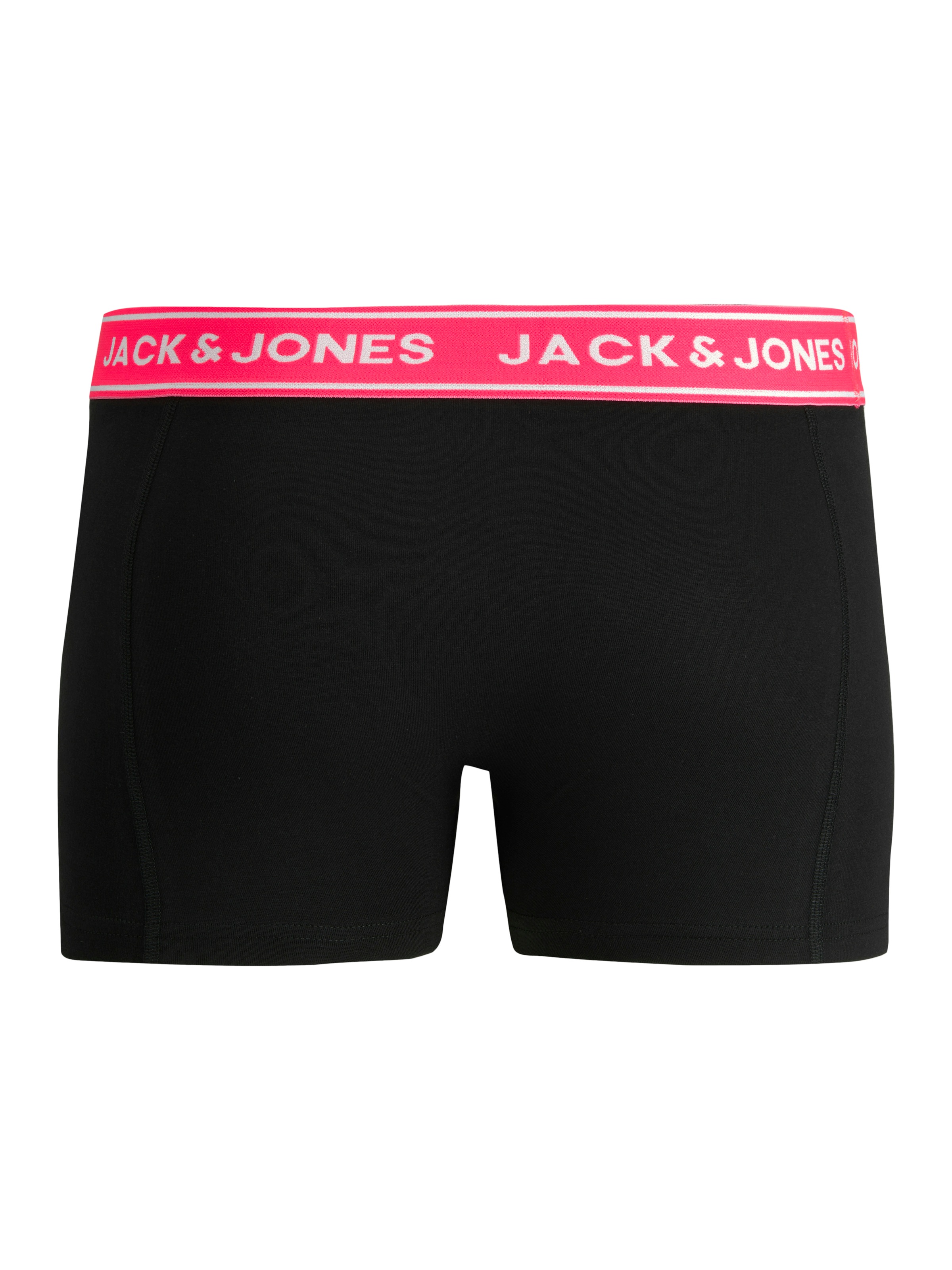 Jack & Jones Trunk »JACCRISP im 6er Pack mit Logobund und Stretchkomfort«, 6 Stk. unifarben mit Farbeinsatz, modisch, eng anliegend, Baumwollmischung