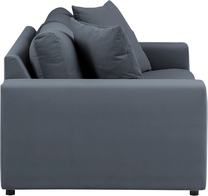 Home affaire 3-Sitzer »SLEETLAND XXL in Samtvelours oder Vintage-Leder-Optik« besonders groß und bequem