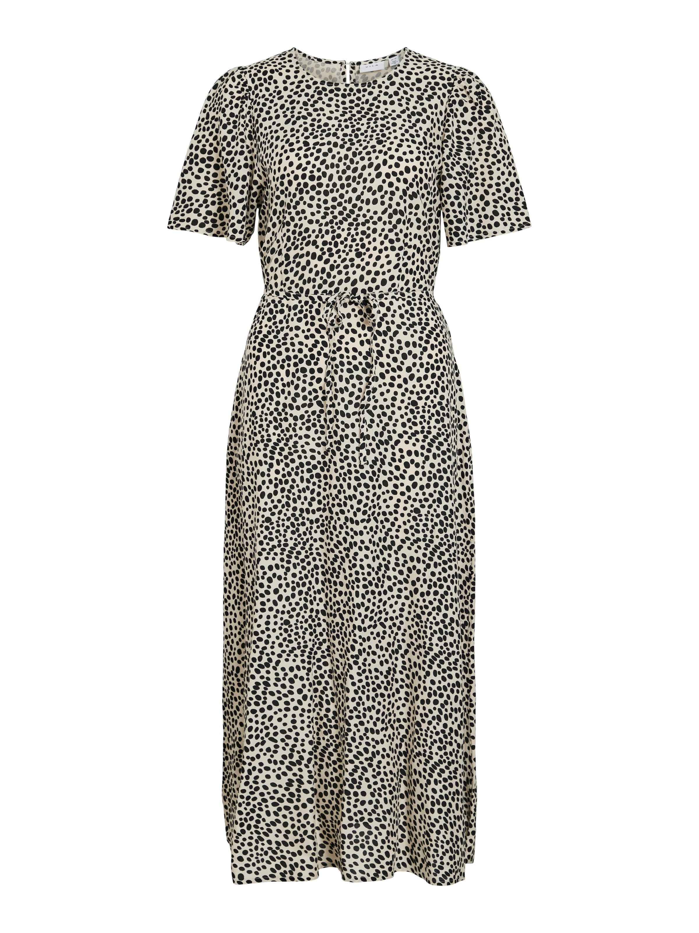 Vila Druckkleid »VIGRACE O-NECK S/S MIDI DRESS - NOOS« Sommerkleid,