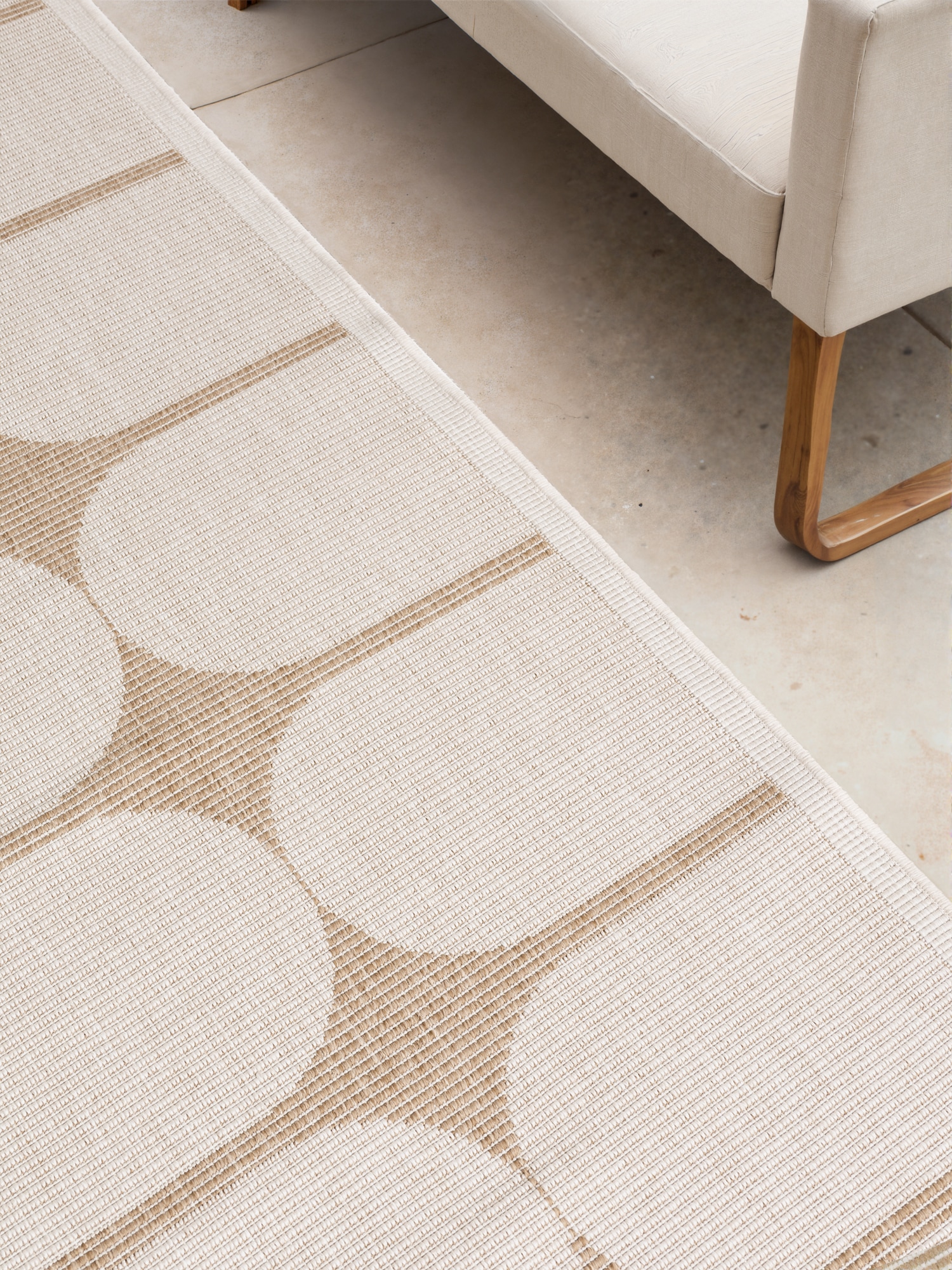 HANSE Home Outdoorteppich »Bowen Wendeteppich« rechteckig 5 mm Höhe Läufer, In und Outdoor, Flachgewebe, wetterfest, pflegeleicht, robust