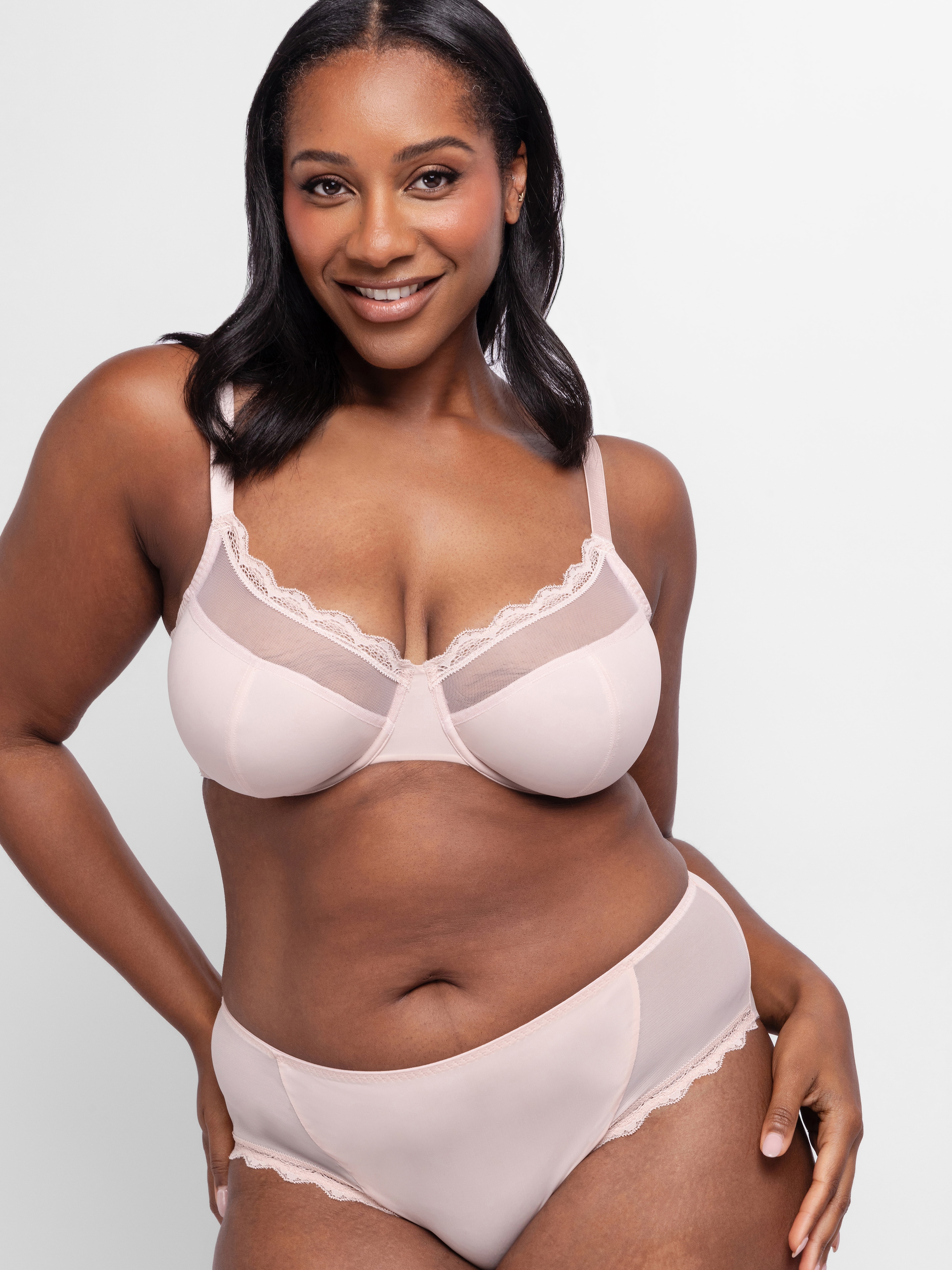 Dorina Bügel-BH »JANA 2PP (VALENTINE)« 2er Pack,  Spitzen-Details, elastisch, feminin, nicht gefüttert