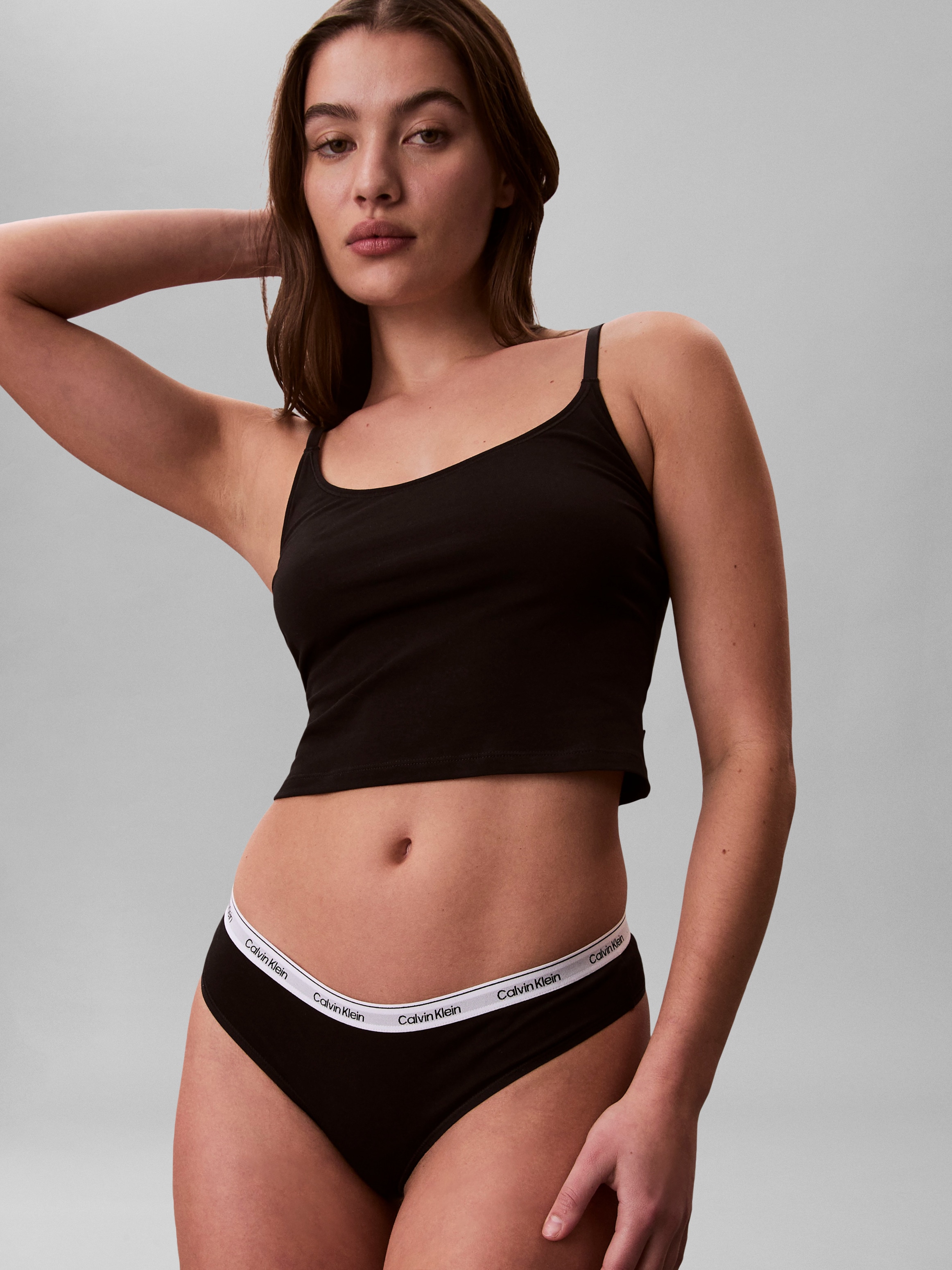 Calvin Klein Underwear Brasilslip Packung, 3er-Pack, 3 Stk. Körpernahe Passform mit elastischem Bund