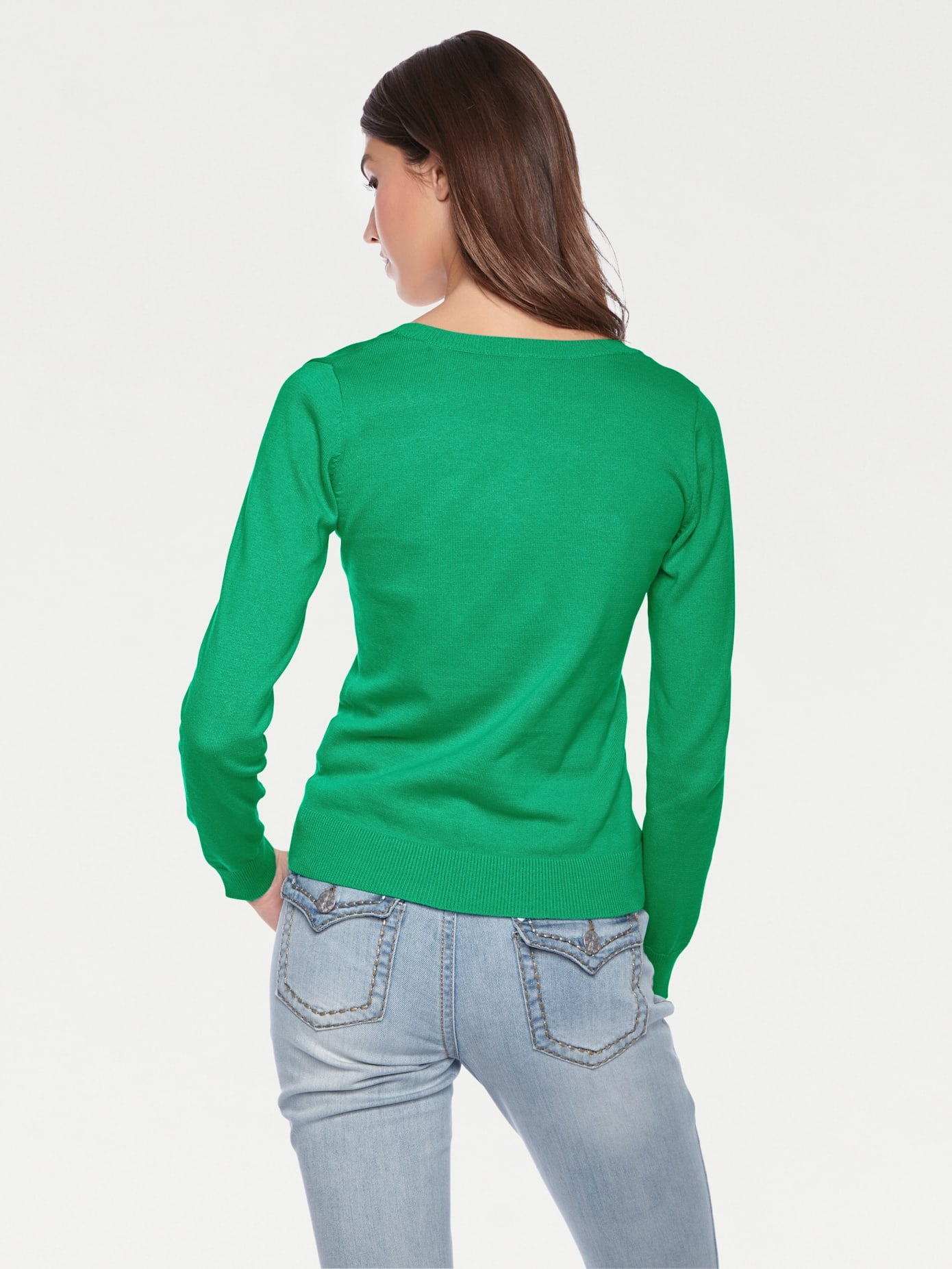 heine Rundhalspullover »Rundhals-Pullover«
