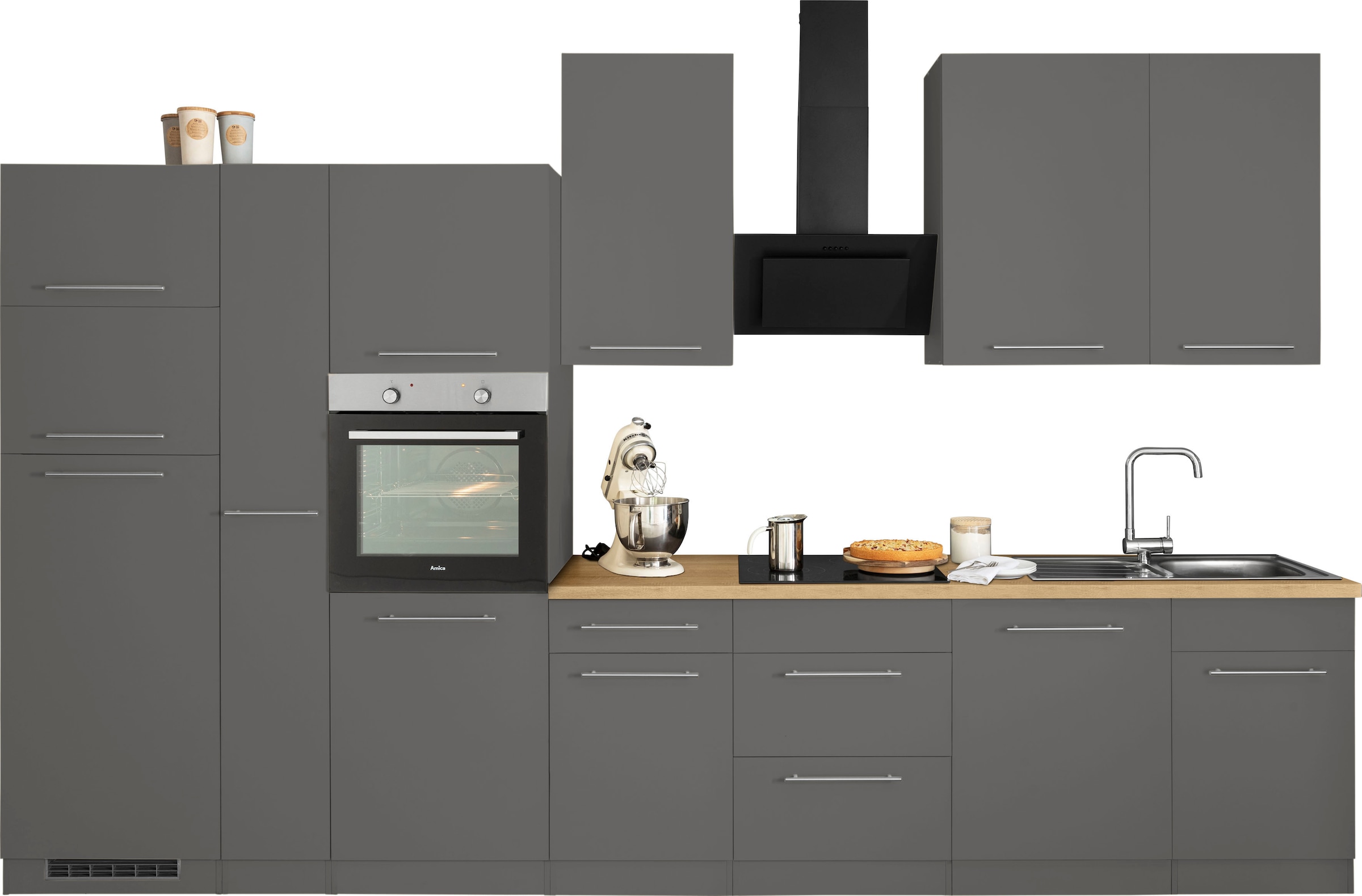 wiho Küchen »Unna«, mit Küchenzeile 370 OTTO Breite bestellen E-Geräten, online cm bei