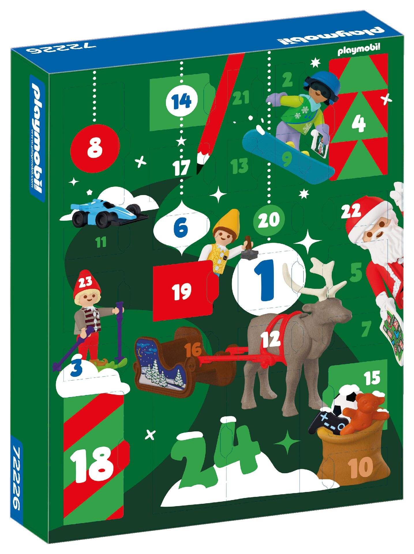 Playmobil® Spielzeug-Adventskalender »Spielbausteine, Am Nordpol (72226), Christmas« ab 4 Jahren Made in Europe