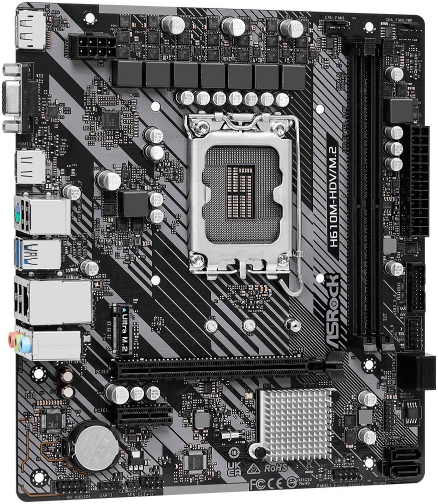 Asrock Mainboard »H610M-HDV/M.2 R2.0«
