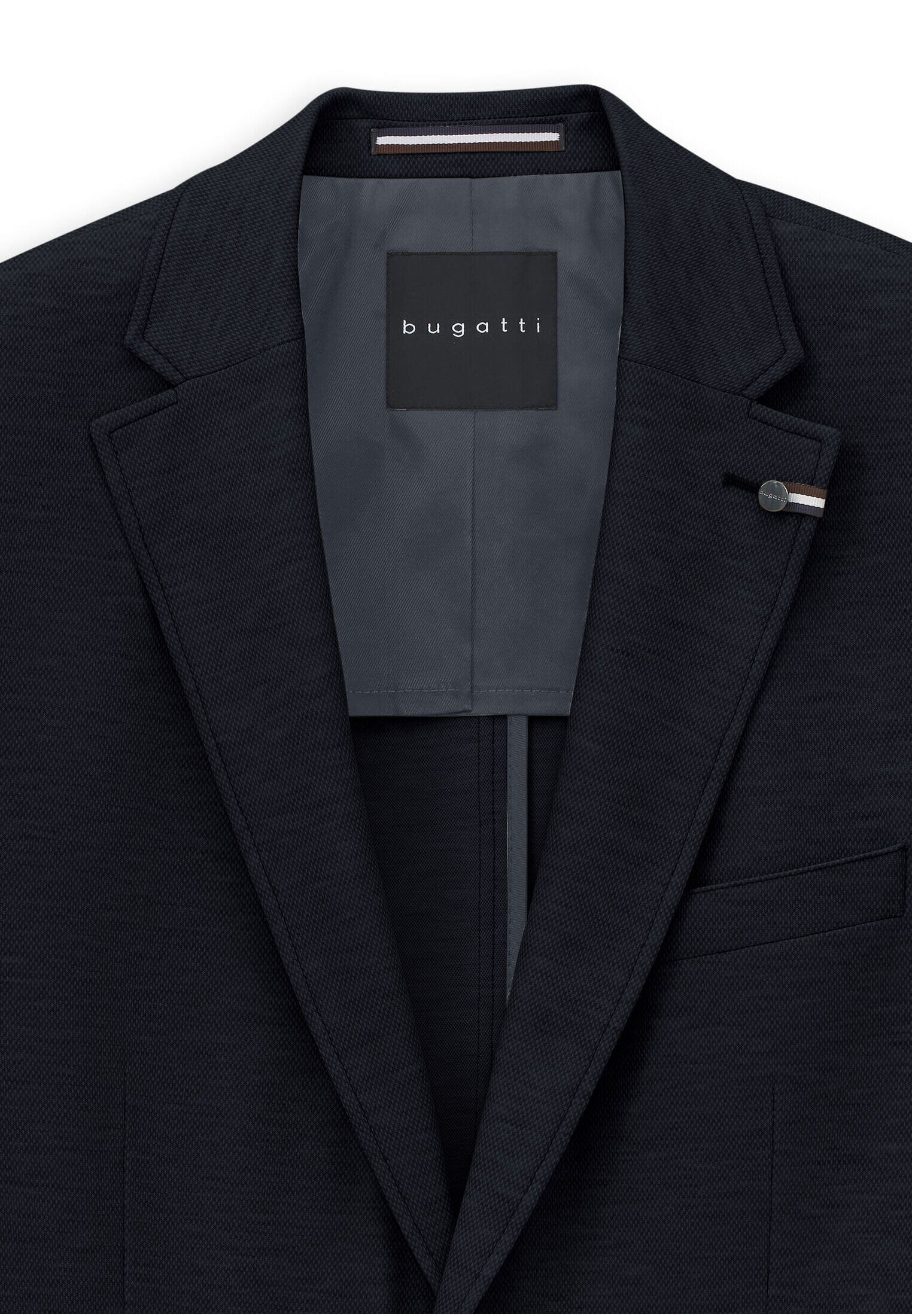 bugatti Sakko »Jersey-Artikel« mit Stretch Funktion