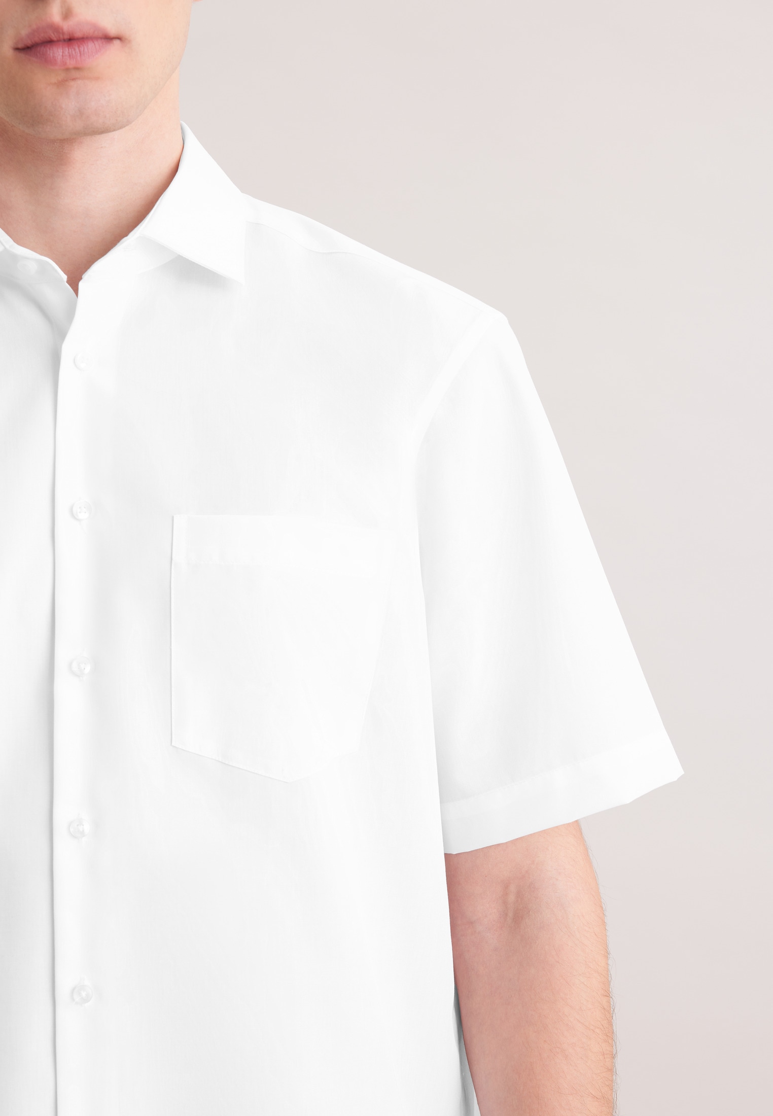 seidensticker Businesshemd »Schwarze Rose« Regular 1/2 Kentkragen Uni