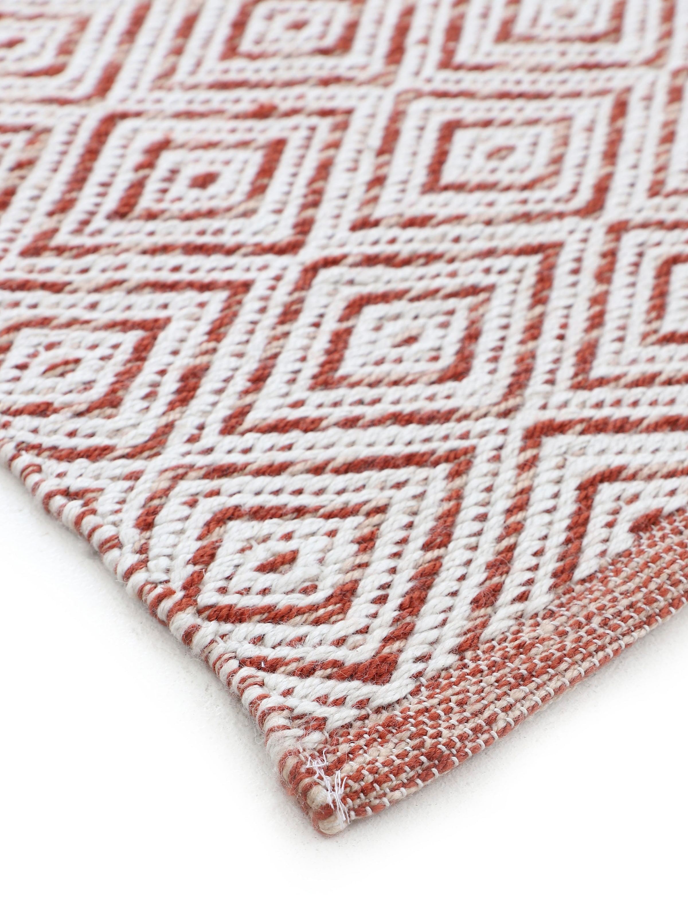 carpetfine Teppich »Frida 200«, 7 mm Höhe, Wendeteppich, 100% recyceltem Material (PET), Flachgewebe, Sisal Optik, Pflegeleicht und Robust, In- und Outdoor geeignet, Wetterfest und UV-beständig für Balkon, Terrasse, Garten, Wohn- und Schlafzimmer