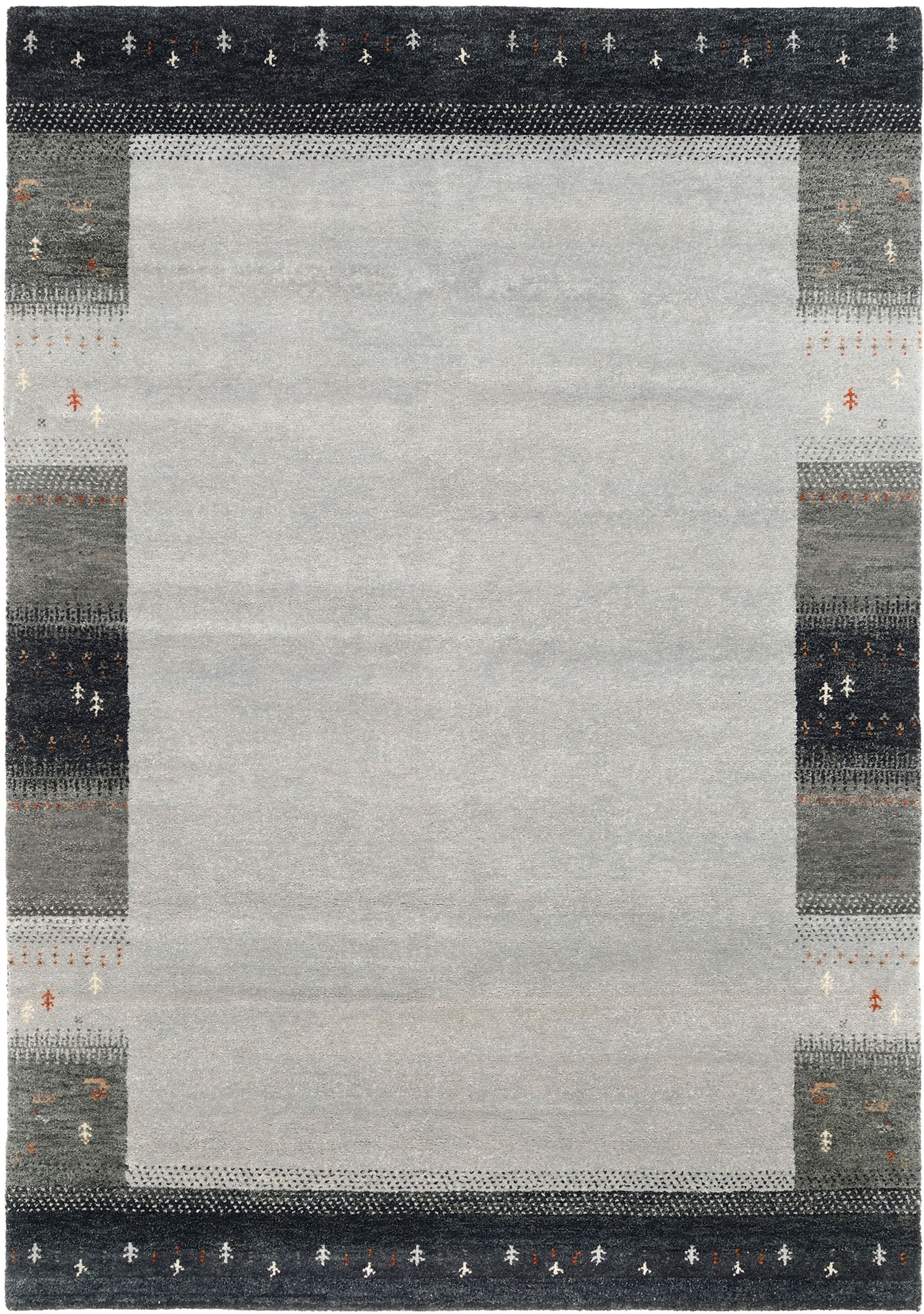 OCI DIE TEPPICHMARKE Wollteppich »INTENSE MALA«, rechteckig, 12 mm Höhe, handgeknüpft, reine Schurwolle, fußwarm, Wohnzimmer