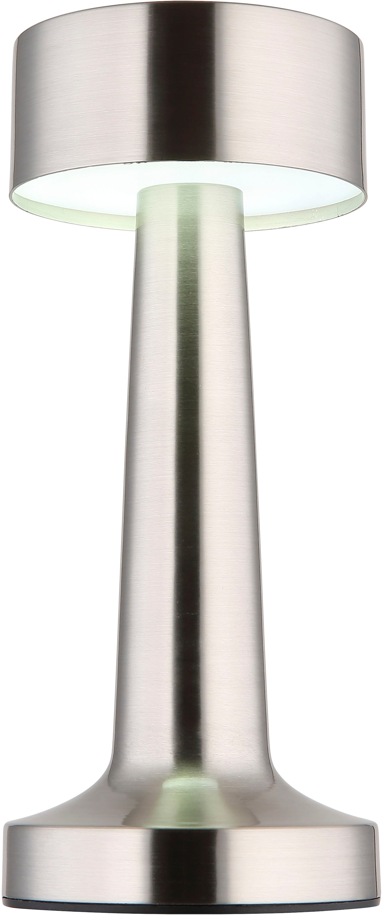 GLOBO LIGHTING LED Tischleuchte »ANGELIKA - Akkutischleuchte« LED-Modul 1 Stk. warmweiß - kaltweiß Design Tischleuchte, Akku, modern,  Akkulampe, CCT
