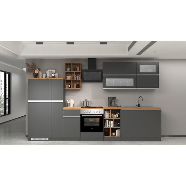Tecnos Küche »Sole«, Breite 90 cm,Umbau-und Apothekerschrank im Set bei OTTO
