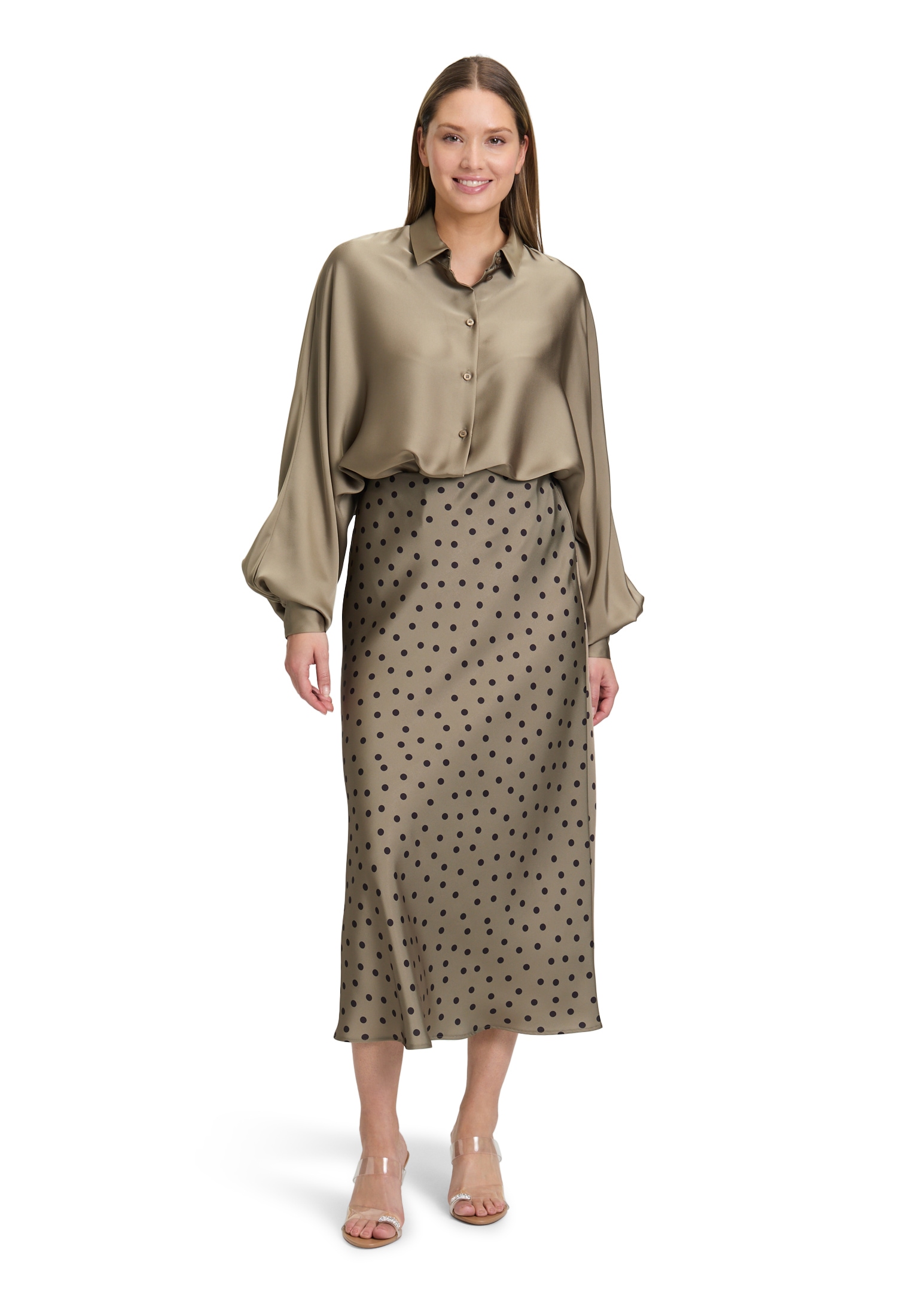 Vera Mont Satinbluse »Satin-Bluse mit Kragen«