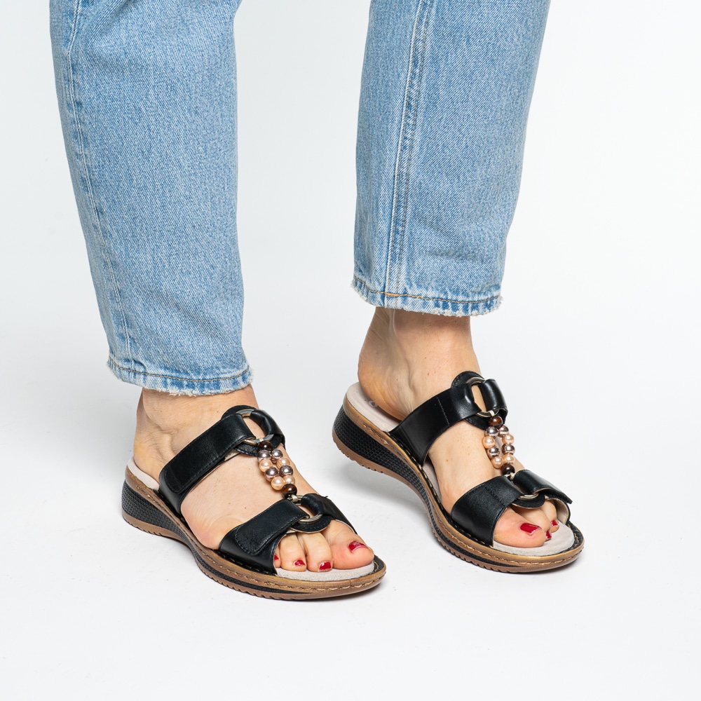 Ara Pantolette »HAWAII«  Schlupfschuh, Komfortschuh mit Klettverschlüsse, G-Weite