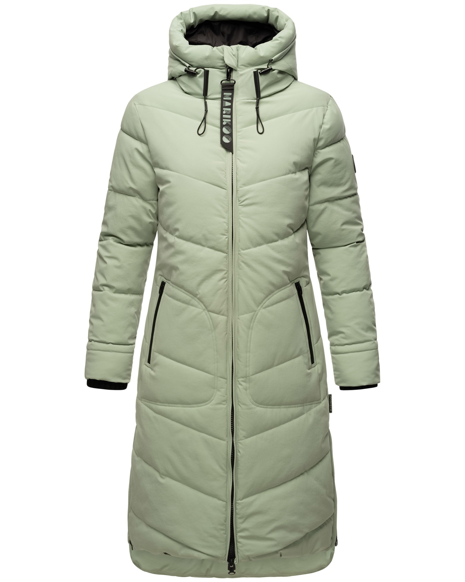 Marikoo Winterjacke »Marikoo Benikoo Damen lange Winterjacke B949«