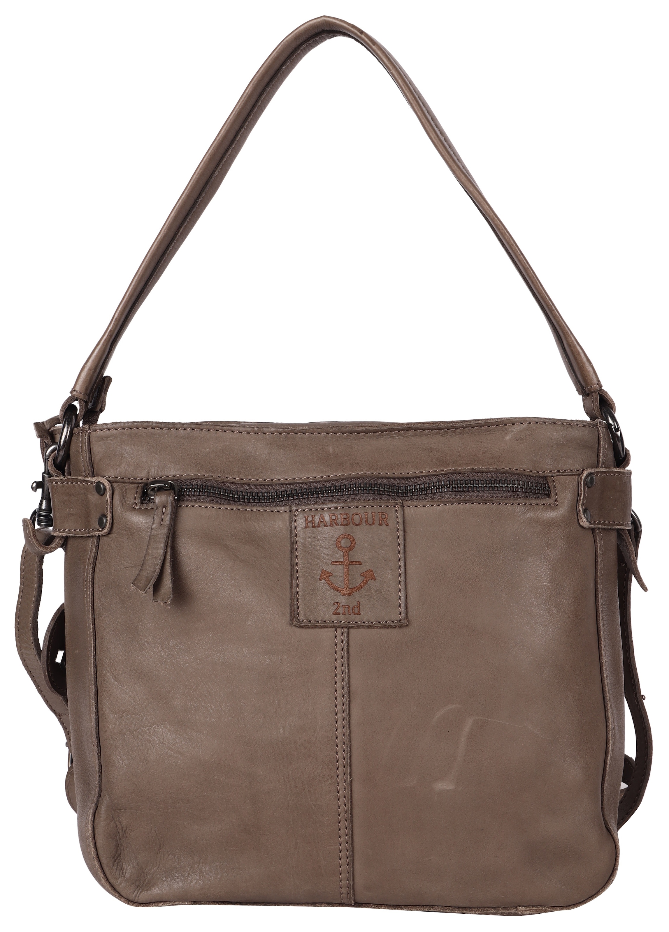 HARBOUR 2nd Hobo »Luisa«, Henkeltasche Umhängetasche Handtasche Damen