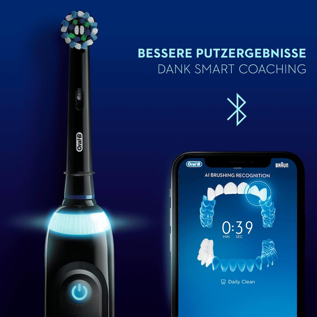 Oral B Elektrische Zahnbürste »Genius X«, 1 St. Aufsteckbürsten, Limited Design Edition