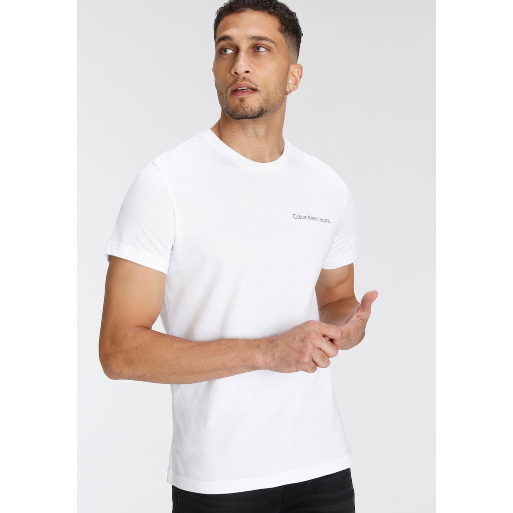 Calvin Klein Jeans T-Shirt »CHEST INSTITUTIONAL SLIM TEE«