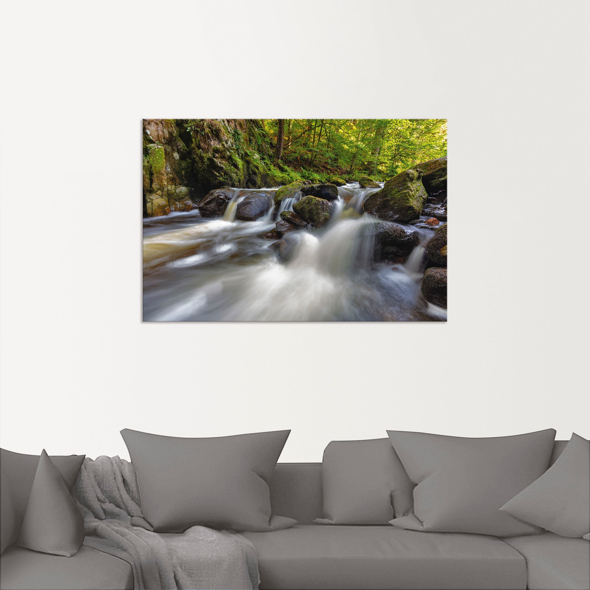 Artland Wandbild »Eilean Donan Castle«, Gewässer, (1 St.), als Alubild, Leinwandbild, Wandaufkleber oder Poster in versch. Größen