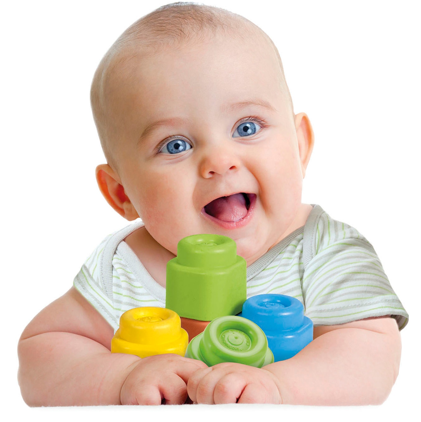 Clementoni® Spielbausteine »Clemmy, Bausteine im Beutel (40 Stück)«, Made in Europe