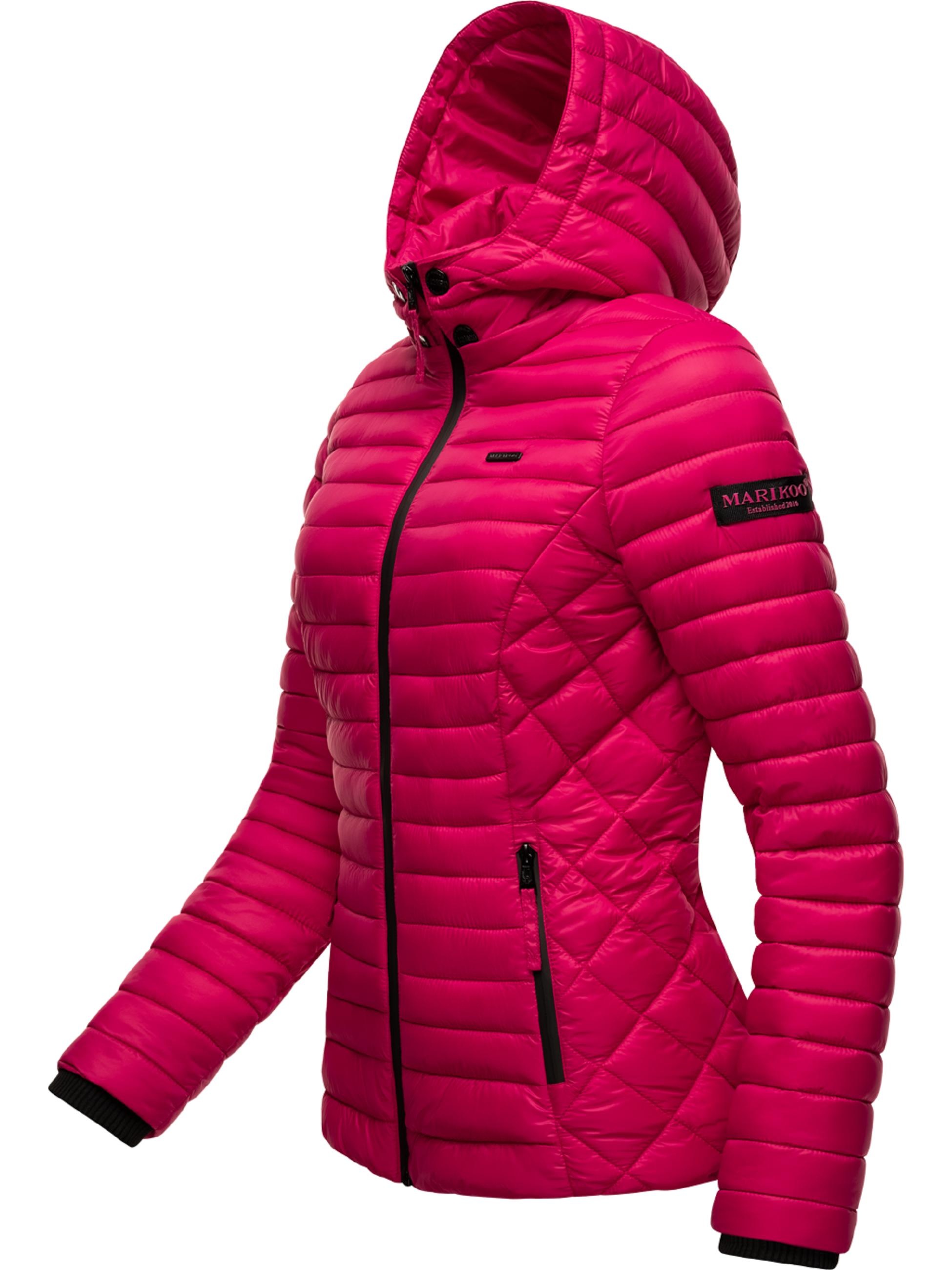 Marikoo Steppjacke »Steppjacke Samtpfote«, mit Kapuze