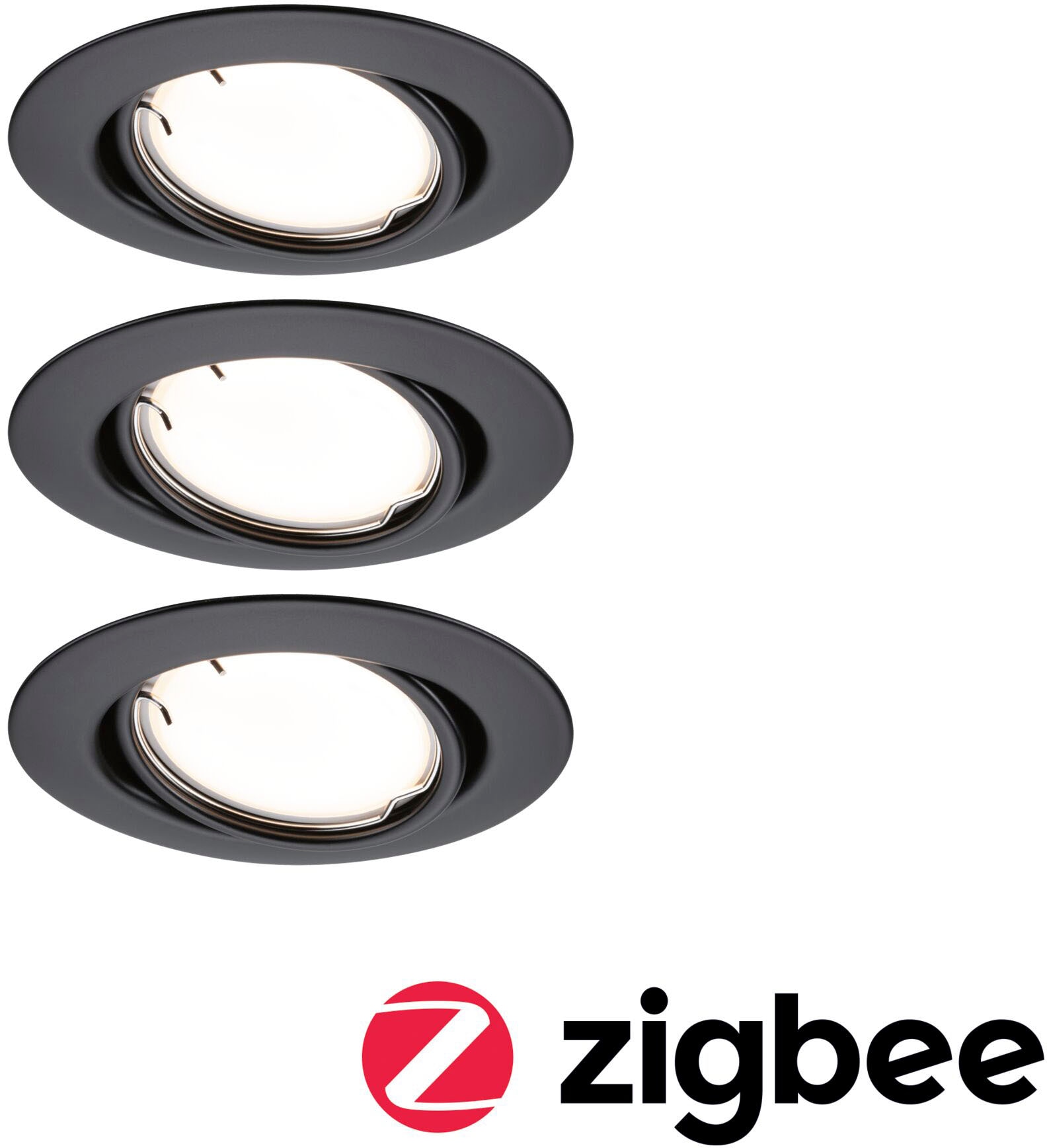 LED Einbauleuchte »Base 3x430lm 230V«, 3 flammig, Zigbee Basisset