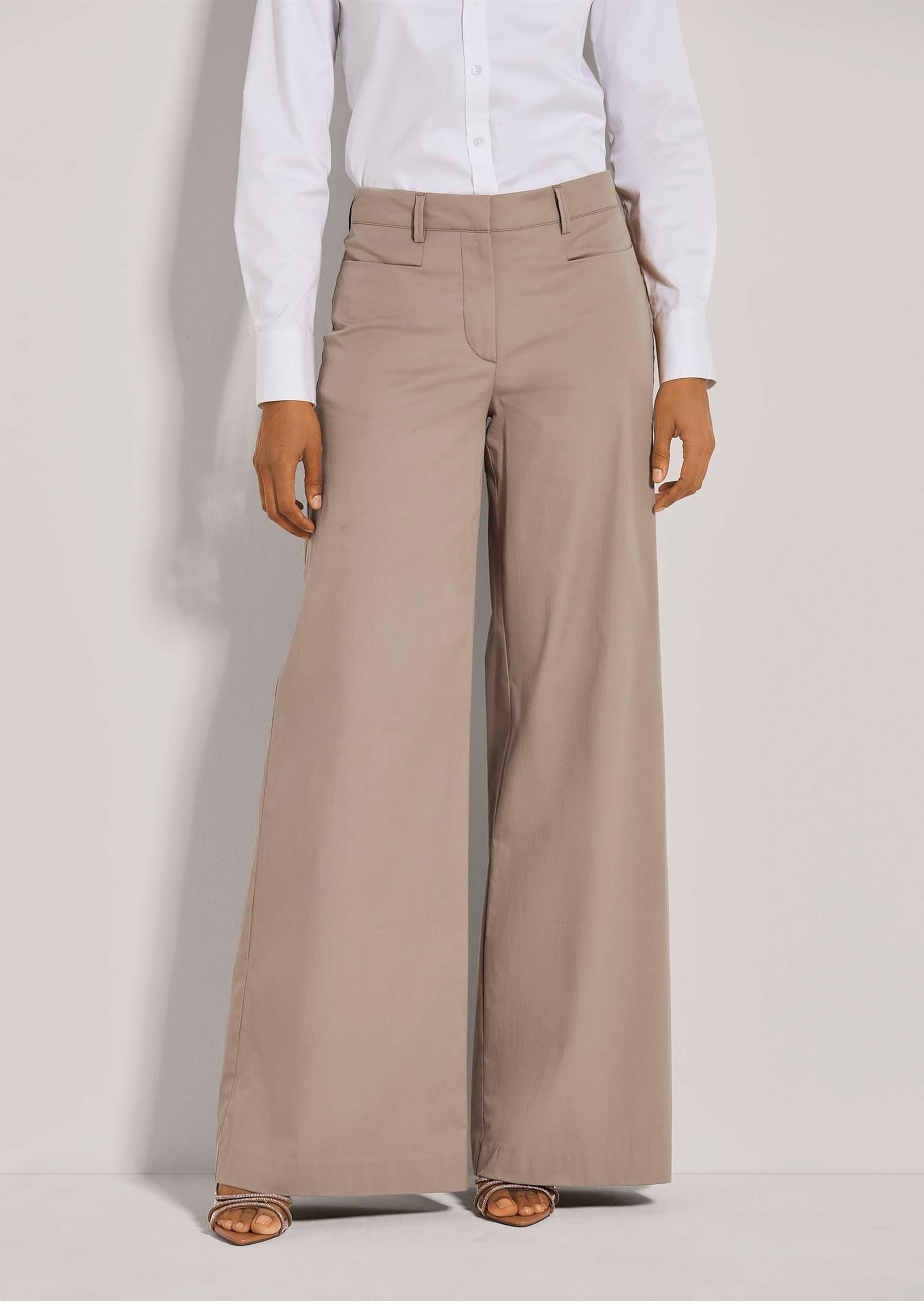 MADELEINE Palazzohose »Hose Weite Hose mit Taschen«