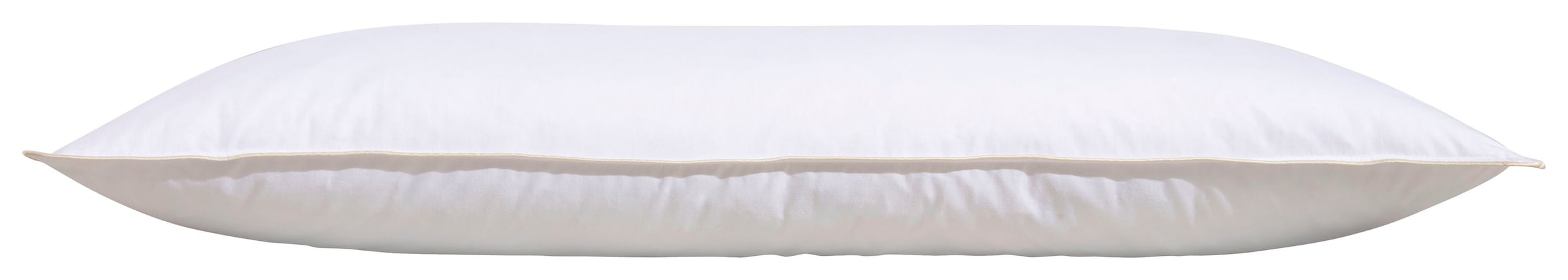 OTTO home Federkopfkissen »Litrone  Kissen  40x80 & 80x80 cm« Füllung: 70% Gänsefedern & 30% Gänsedaunen Bezug: Baumwolle 1 Stk. tlg. Kissen mit DOWNPASS zertifiziert und Made in Green