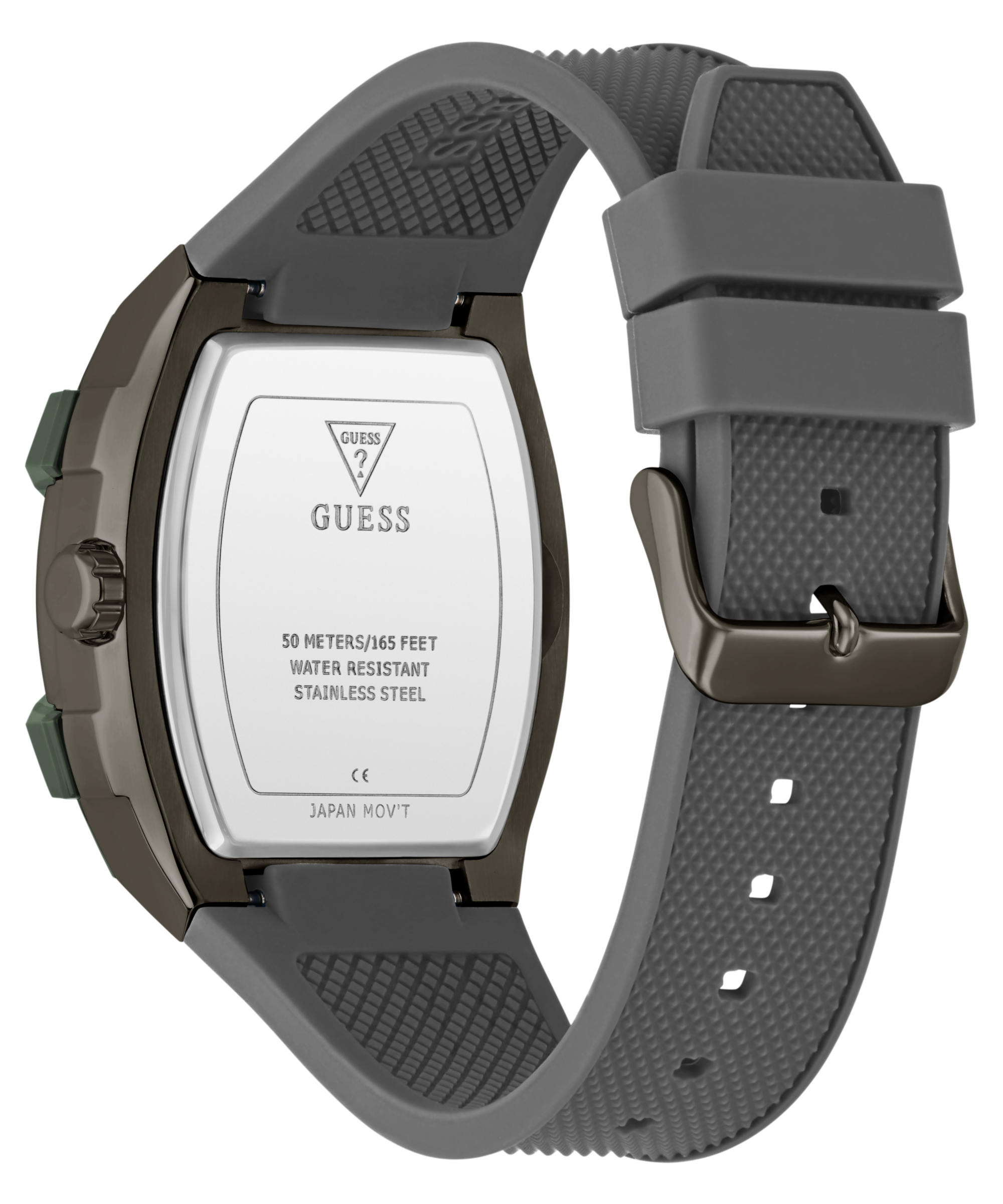 Guess Multifunktionsuhr »PHOENIX« Quarzuhr, Armbanduhr, Herrenuhr, Silikonarmband, Datum