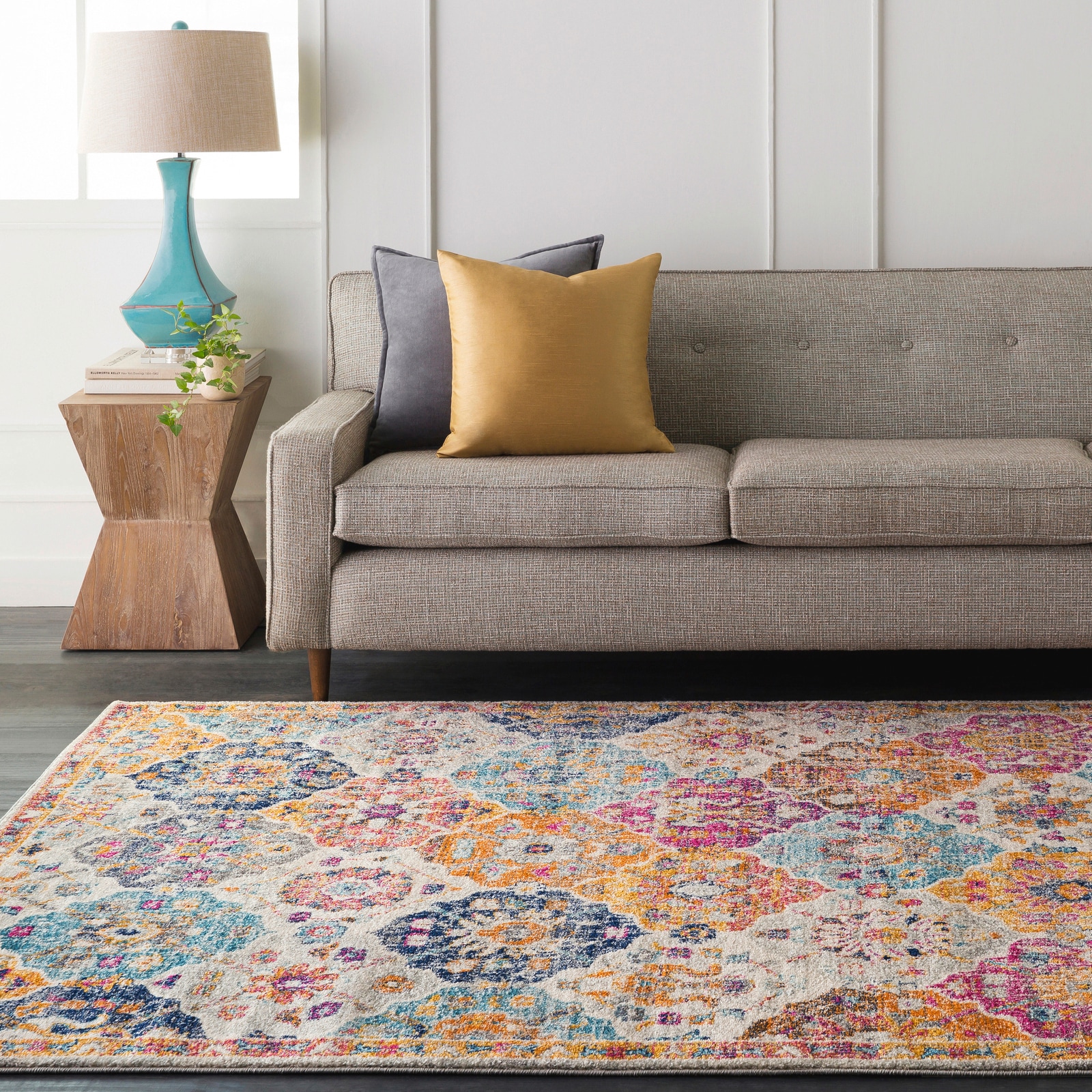 Livabliss Teppich »CUZCO« rechteckig 7 mm Höhe Orient-Optik, Vintage Design, Boho Stil, Kurzflor, Wohnzimmer