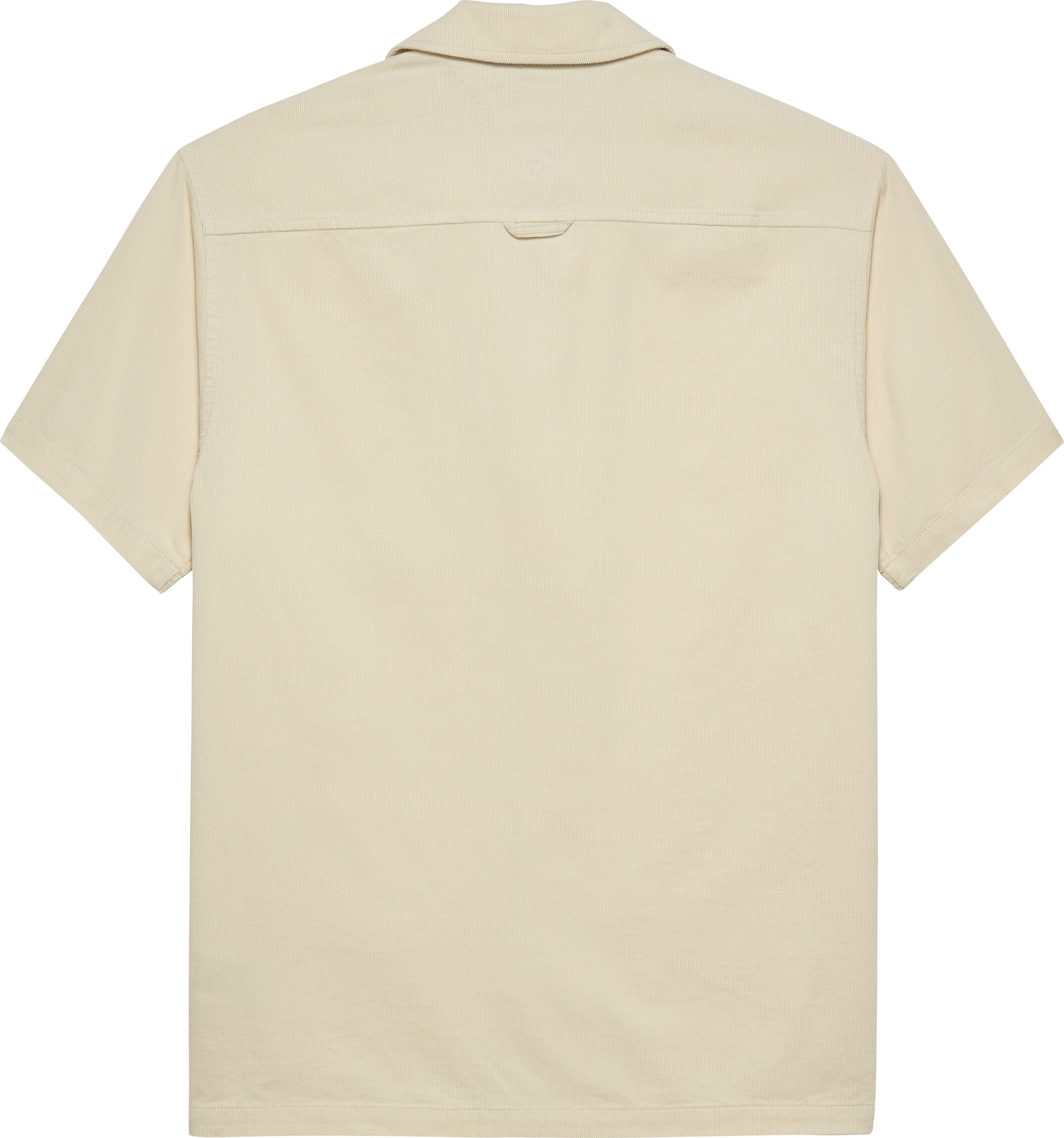 Tommy Jeans Kurzarmhemd »TJM CORD REG CAMP SHIRT«, Mit Rundhalsausschnitt