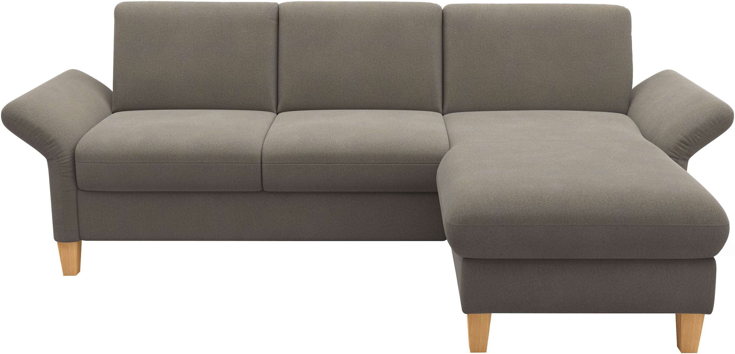 Home affaire Ecksofa »Rochelle, L-Form«, wahlweise mit Armteilverstellung, Bettfunktion und Bettkasten